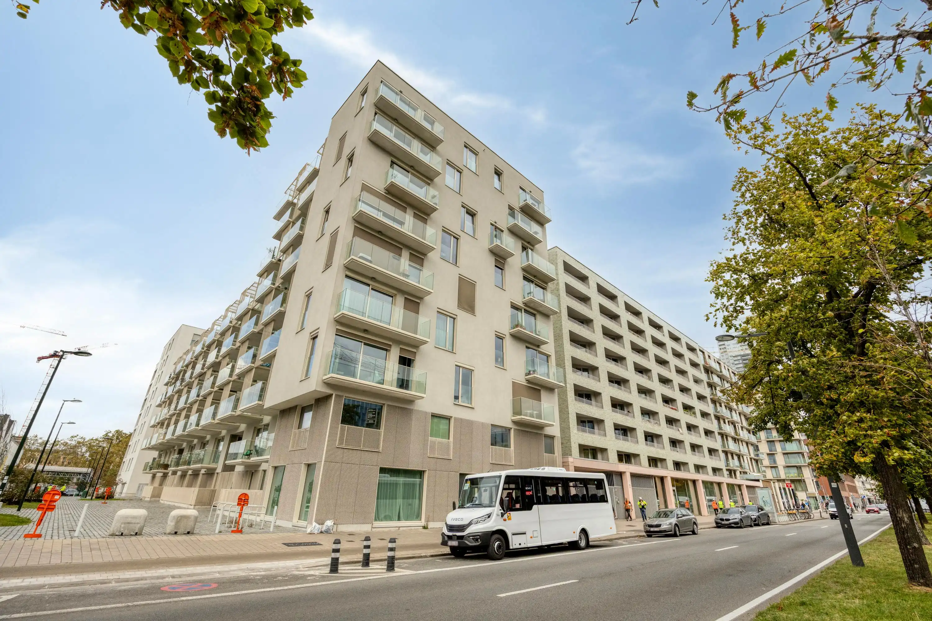 Penthouse Studio met zicht op Tour & Taxis Te koop  foto 15