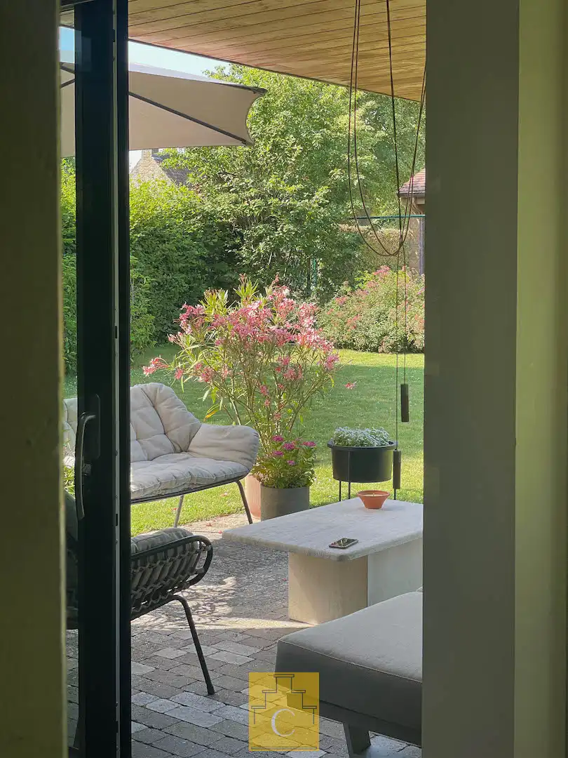 klassiek-moderne villa met garage en sublieme zongerichte tuin, stille ligging in het groen foto 14