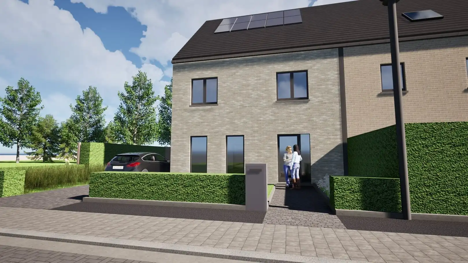 Nieuwbouw in een gezellige verkaveling. foto 4