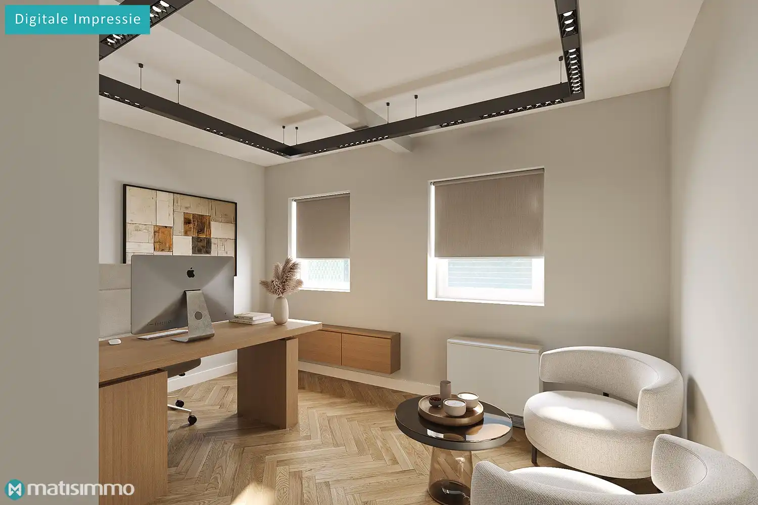 RUIM HANDELSPAND (SHOWROOM/BUREAU EN ZEER GROOT MAGAZIJN) MET VEEL MOGELIJKHEDEN TE BILZEN foto 11