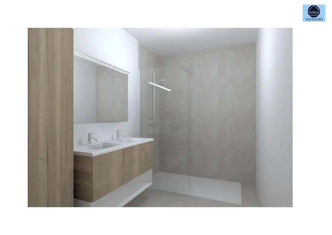 NIEUWBOUWAPPARTEMENT  OP DE EERSTE VERDIEPING MET 2 SLAAPKAMERS foto 5