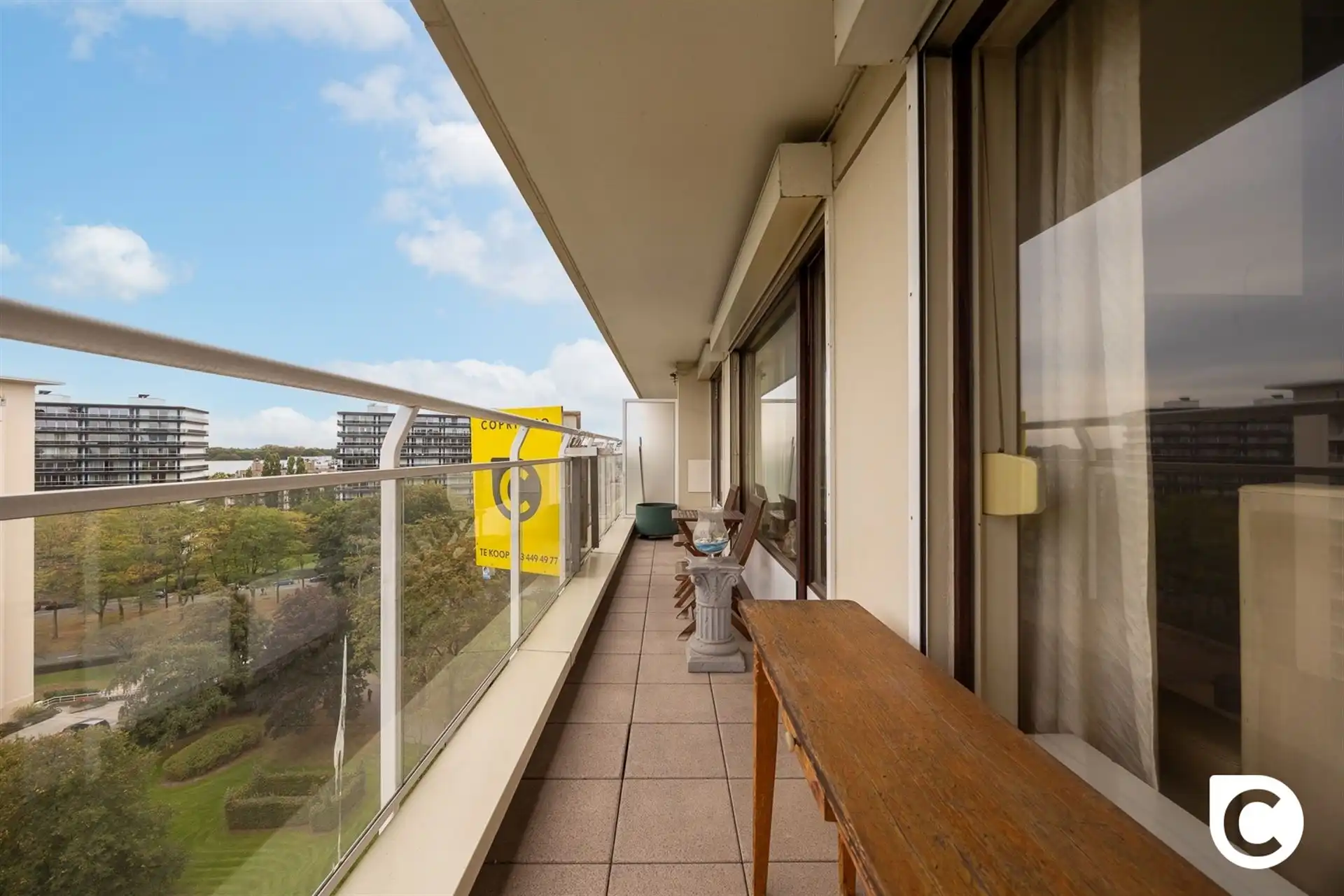 1-slaapkamerappartement met prachtig zicht vanop het terras foto 19