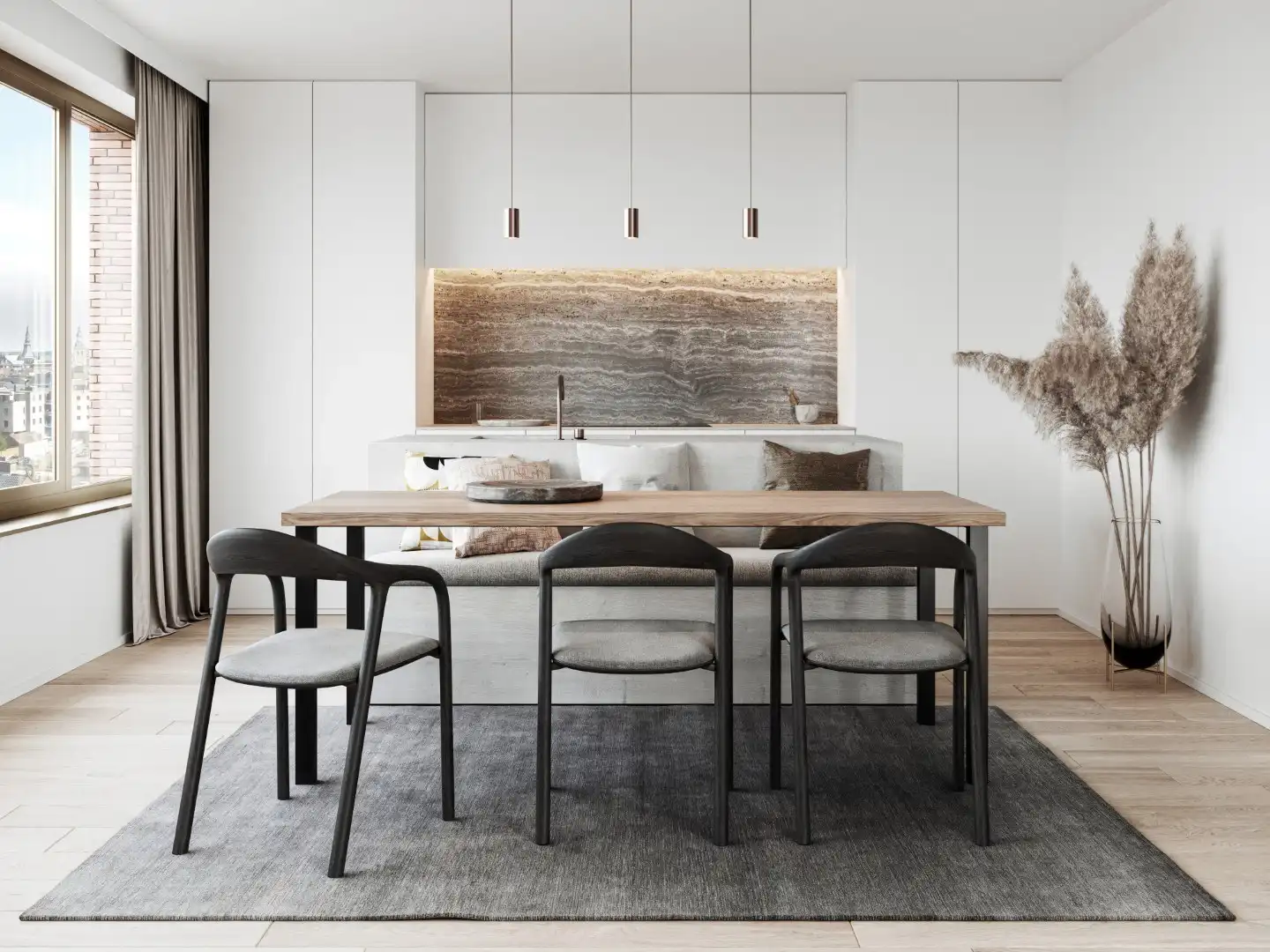 APPARTEMENT met terras, 111m², 3 slaapkamers - Res. B'HIVE foto 3