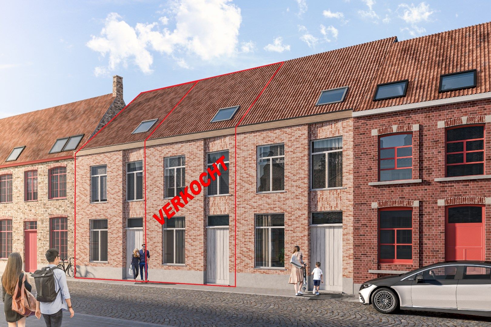 Centraal gelegen nieuwbouw woning centrum Brugge foto 1