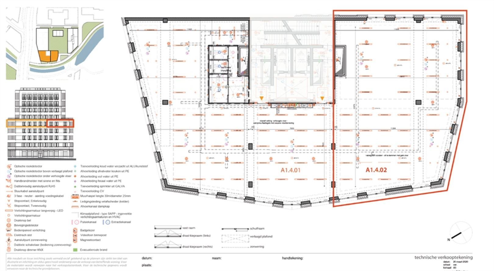 Nieuwbouwkantooor nabij het Gentse stadscentrum Keizerpoort met oppervlakte van 257 m² foto 10