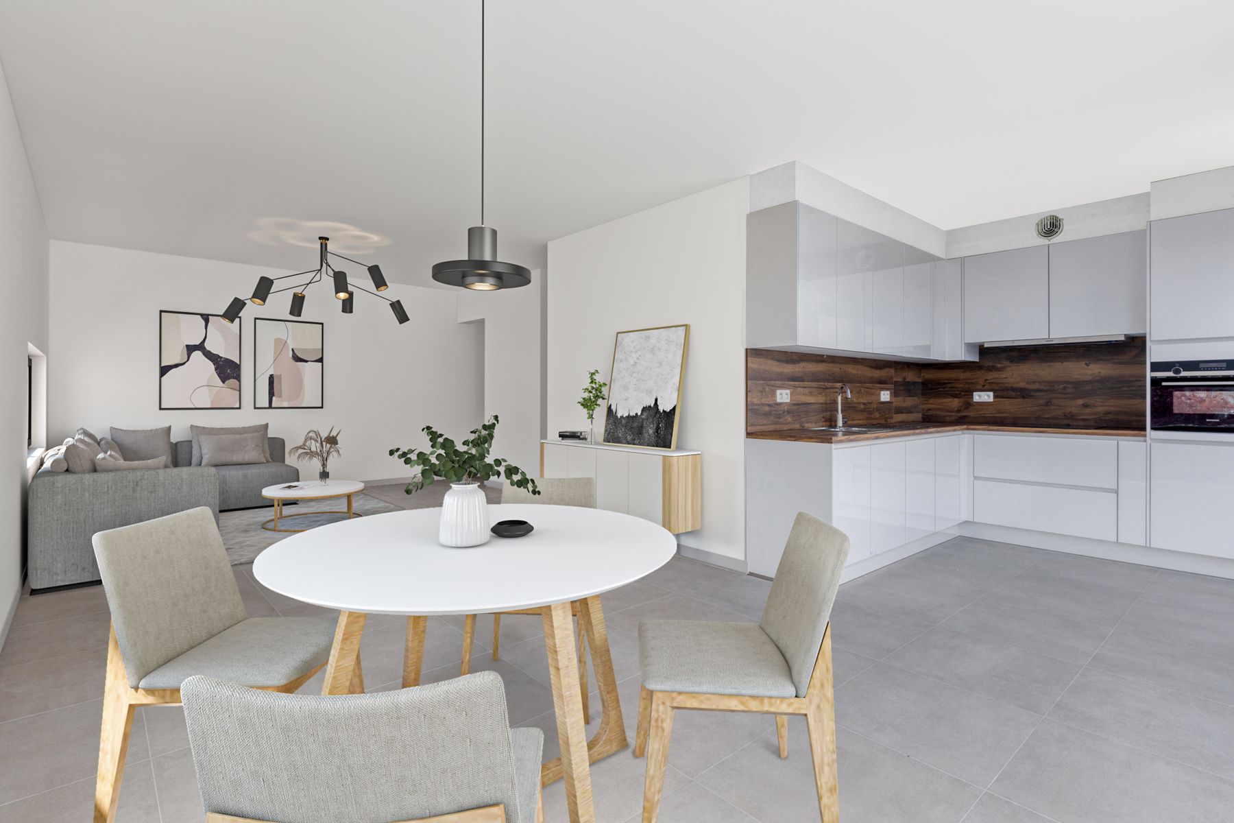 Nieuwbouw duplex appartement met ruim terras in het centrum foto 2