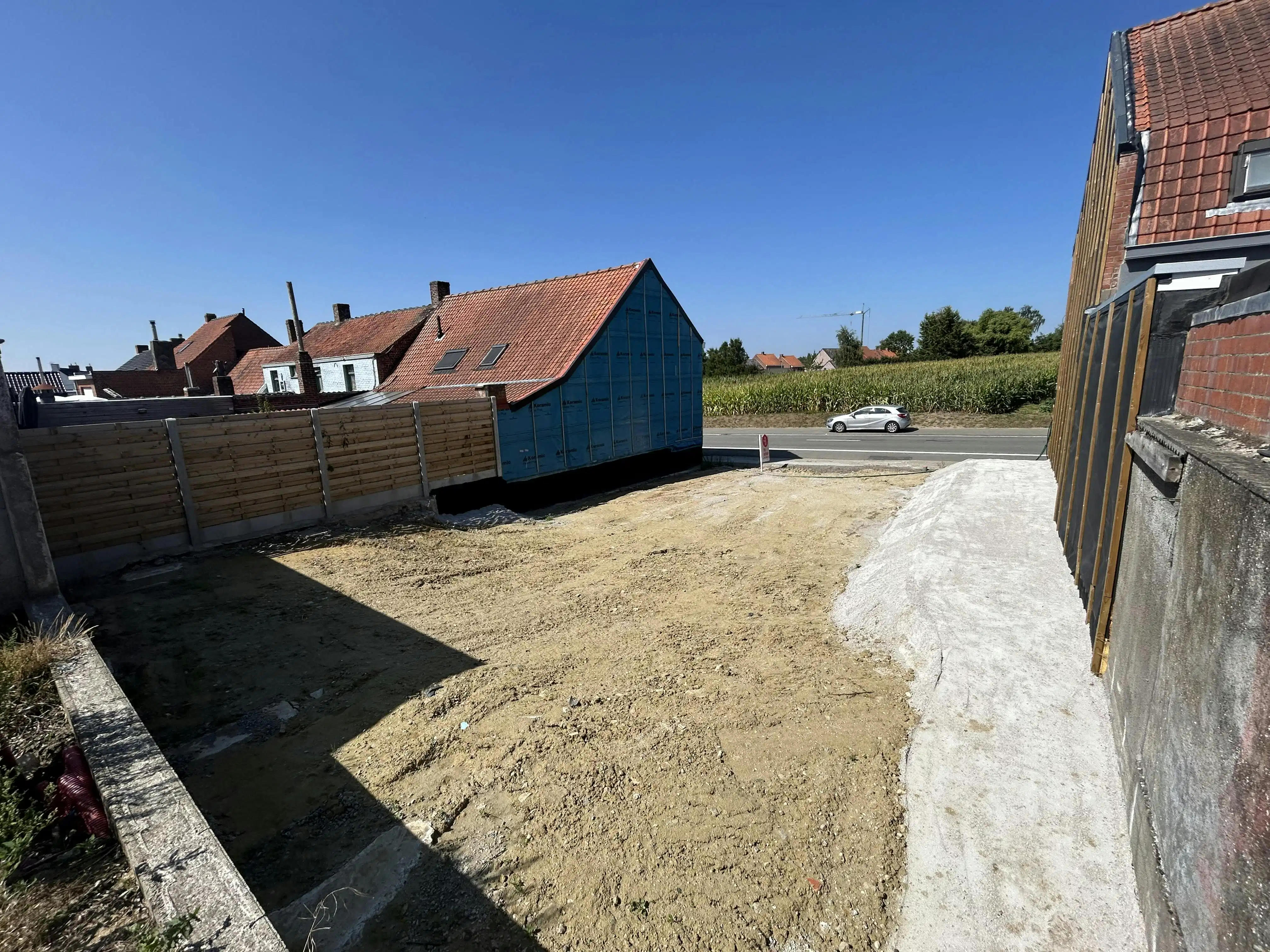 Bouwgrond te koop in de Abeelseweg 258/260 in Abele foto 9