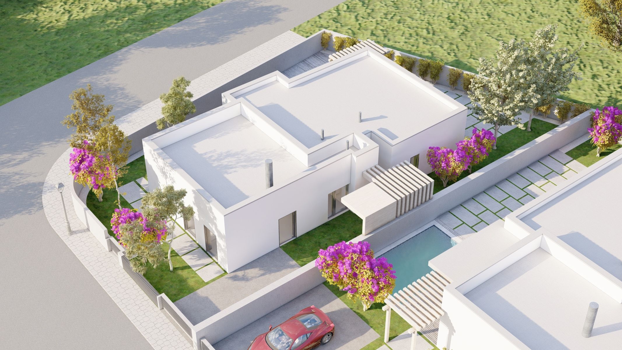 Nieuwbouwwoning te Obidos. foto {{pictureIndex}}