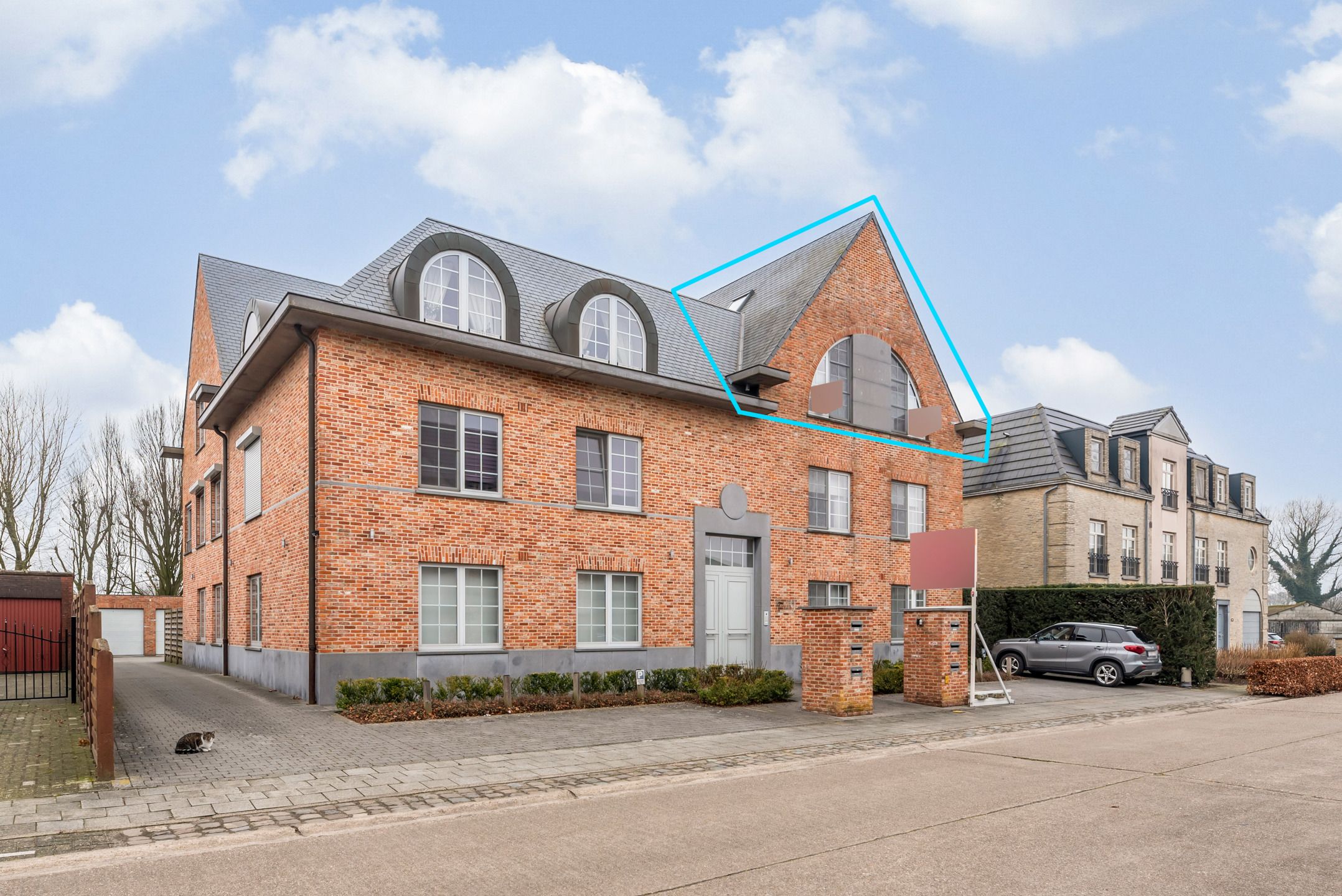Ruim duplex-penthouse met 4 slpk, 2 (dak) terrassen en vrij uitzicht te Hoogstraten! foto 40