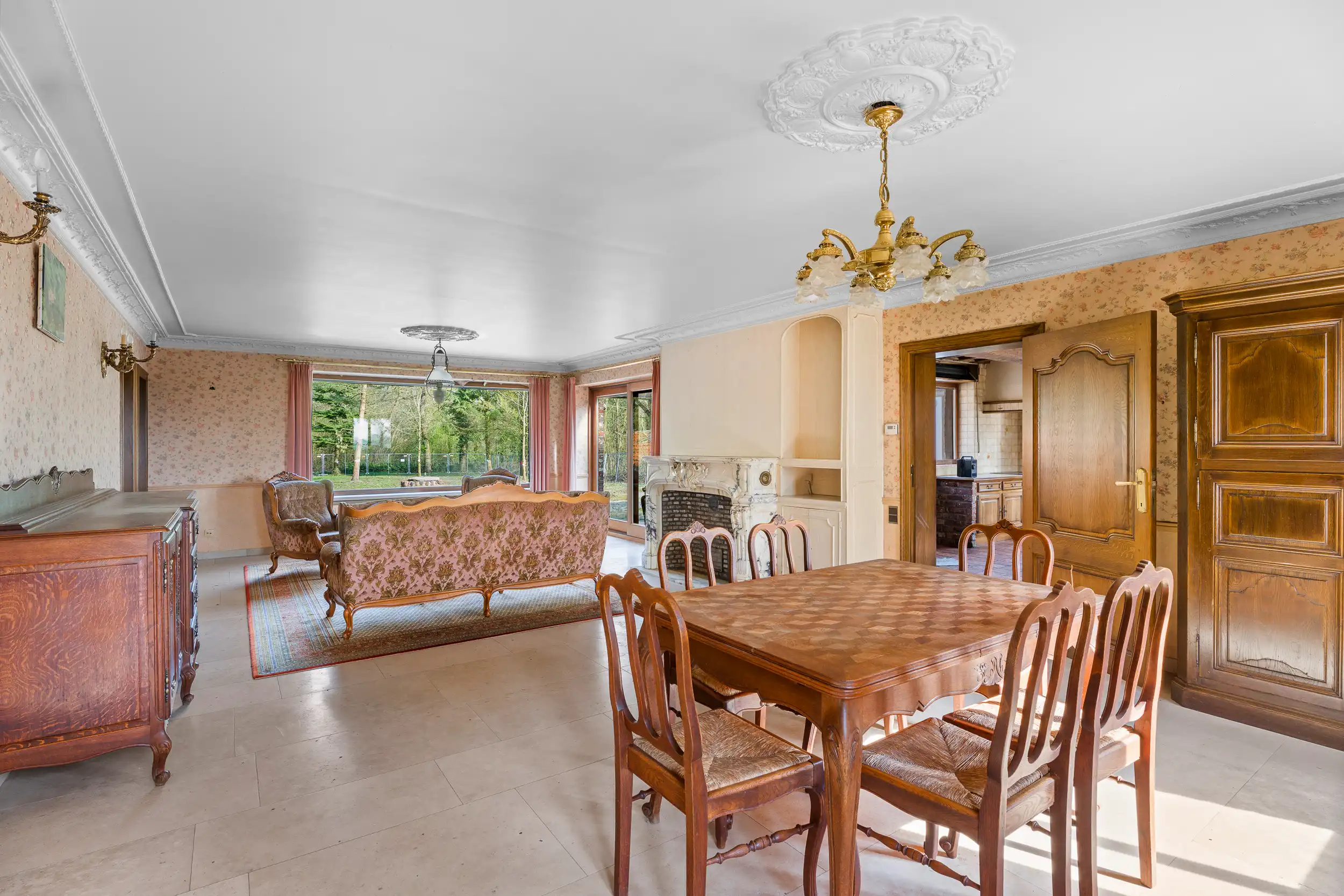 Karaktervolle villa met grote tuin in het groen te Wetteren foto 3