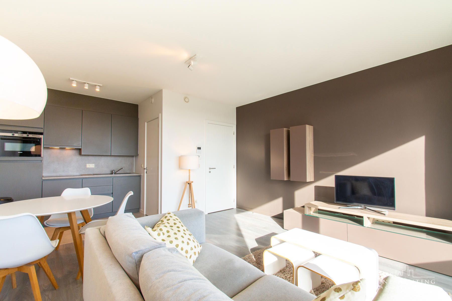 Prachtig gemeubeld appartement 1 kamer + Terras!!!  foto 4
