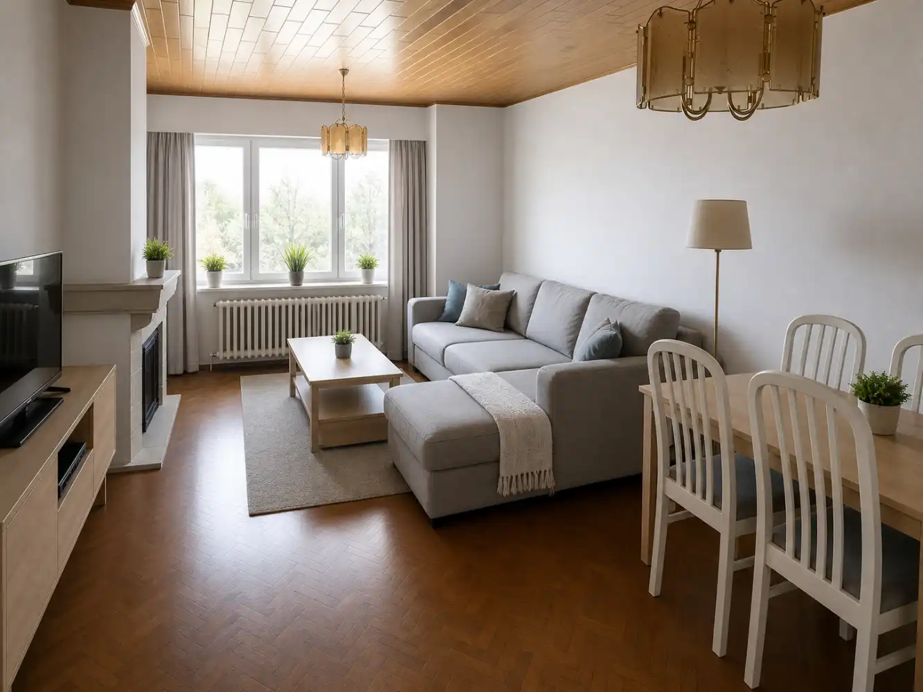 Ruim 3-slaapkamer appartement met zicht op de duinen foto 2
