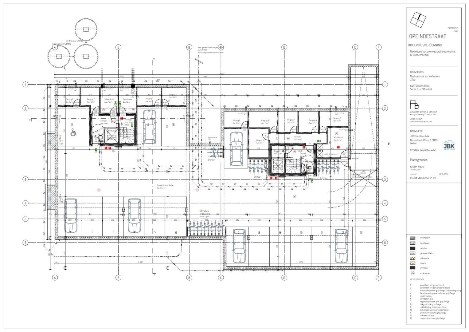 Residentie Van Bellis: Nieuwbouw Benedenwoning met tuin in Kortessem, 2 slaapkamers, Energielabel A, 110m², bouwjaar 2024, zuidelijke tuinoriëntatie, 1 parkeerp foto 4