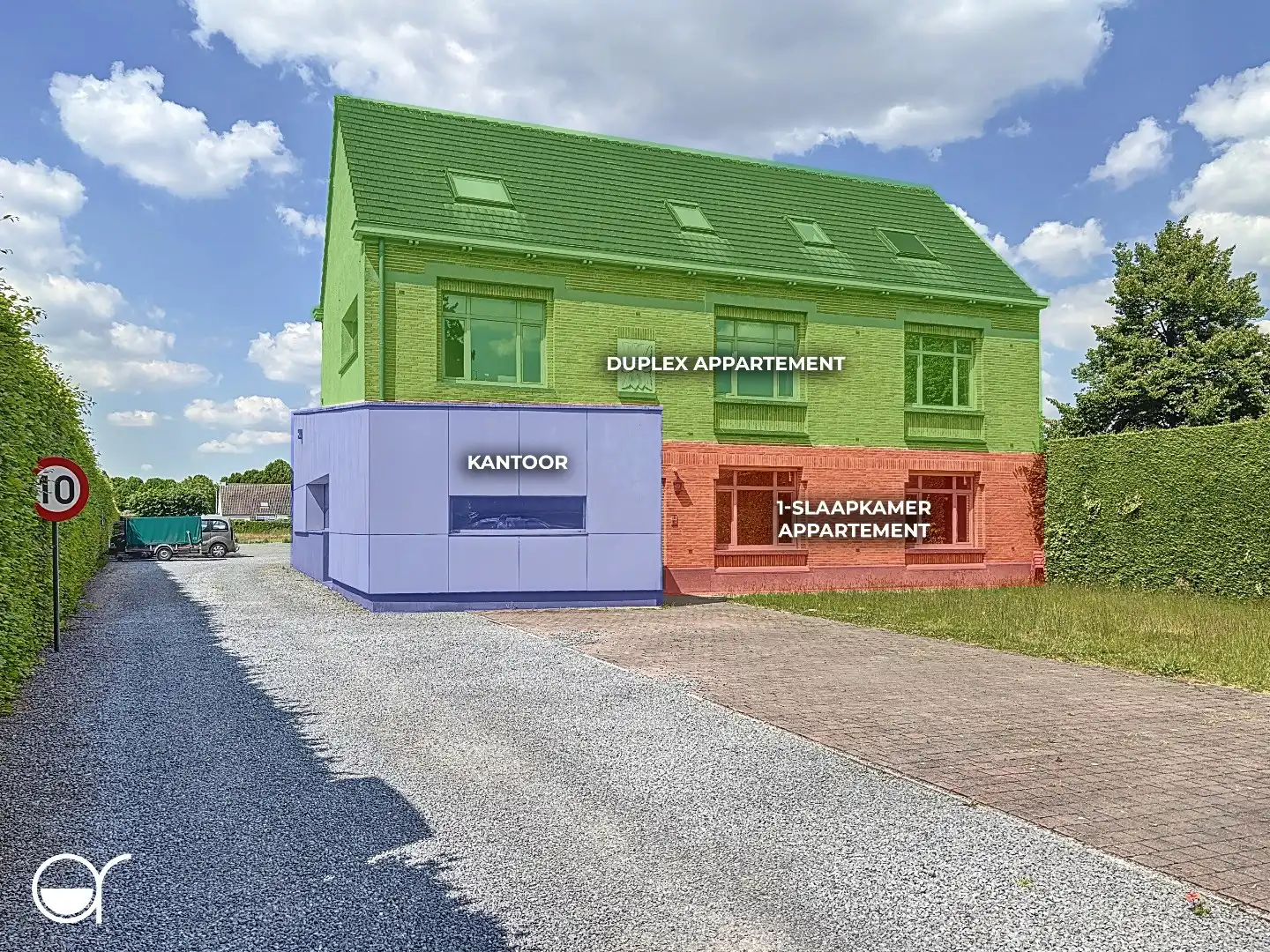 Te renoveren gebouw met 3 entiteiten foto 3