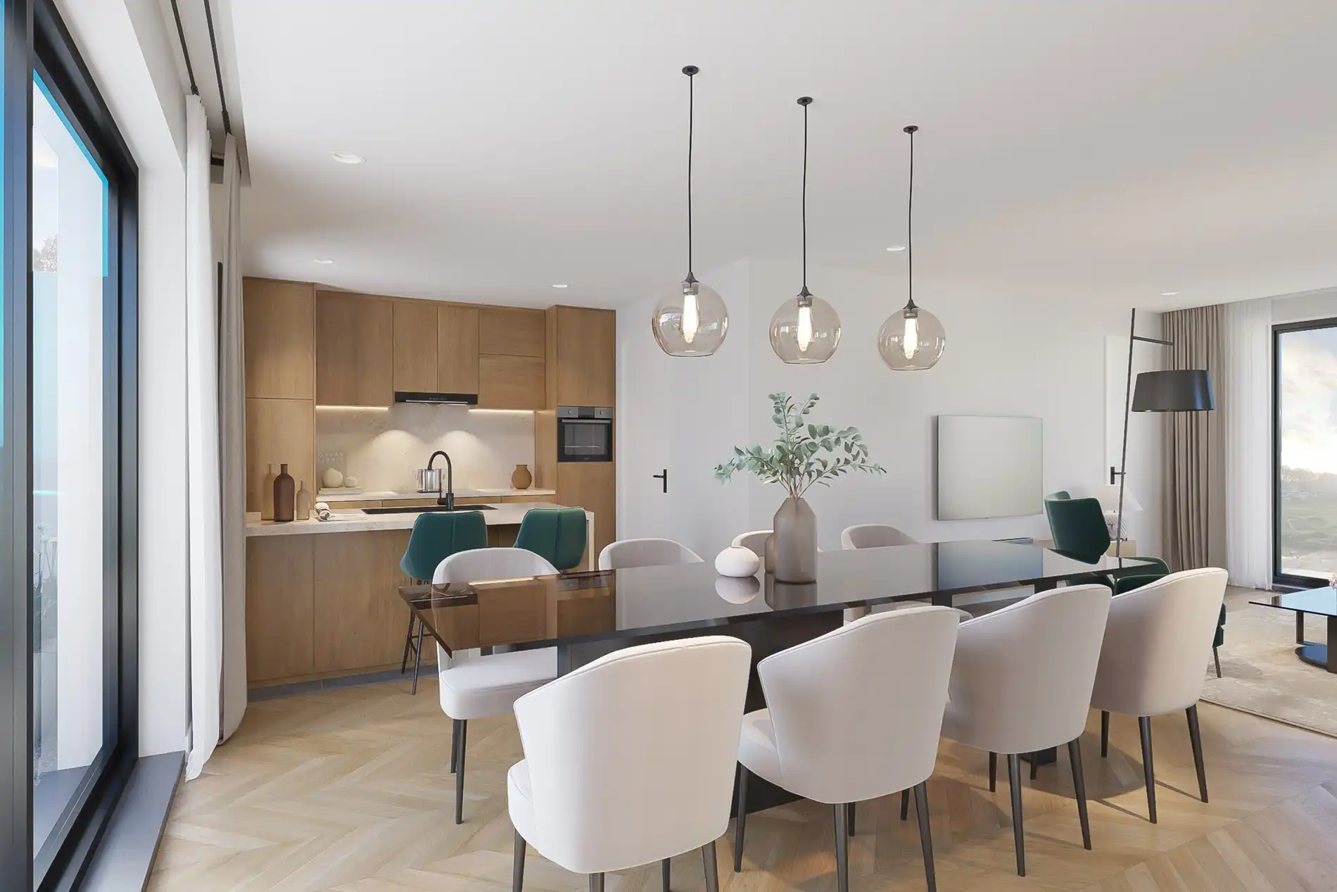 Strakke energiezuinige nieuwbouwwoning in het rustige Lummen foto 4