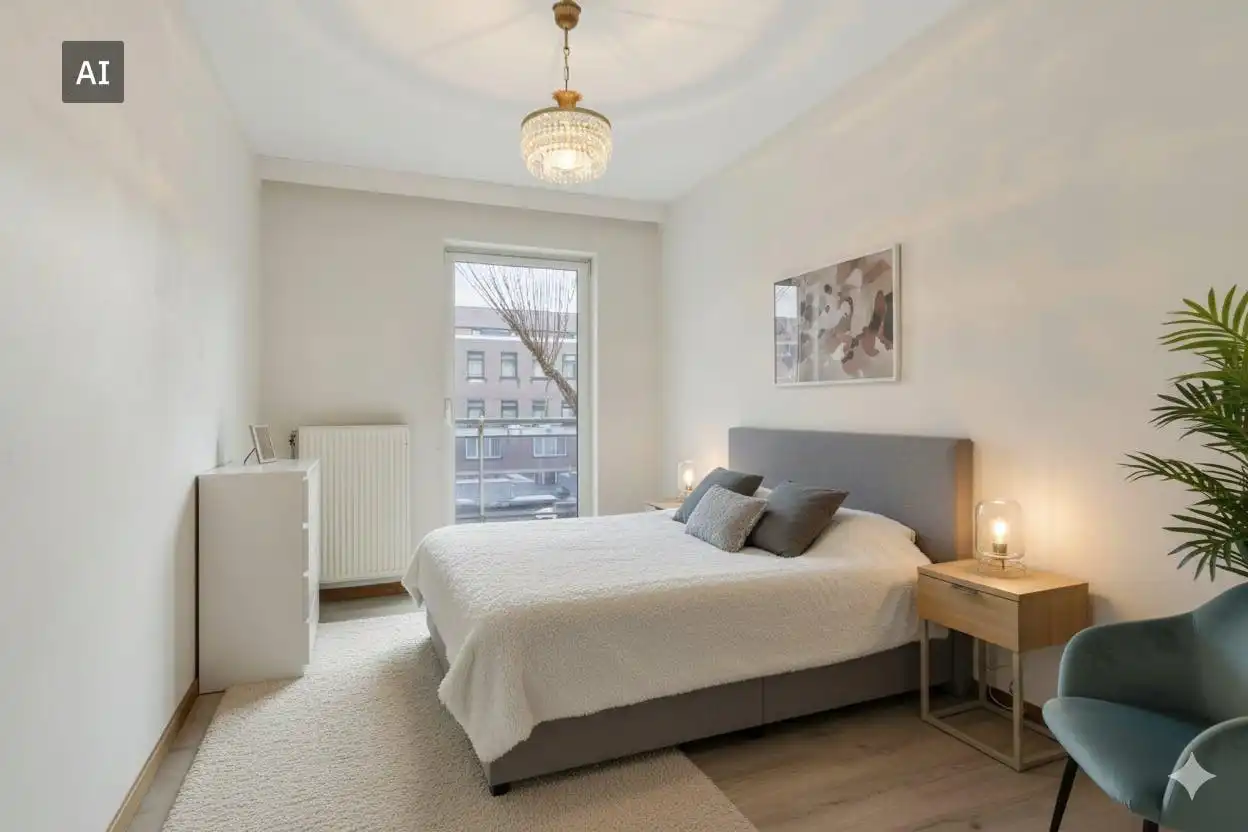 Instapklaar energiezuinig appartement met 2 slaapkamers in hartje Roeselare foto 8