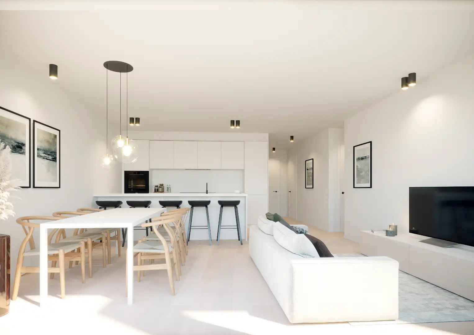 Prachtige luxueus gerenoveerd appartement op het eerste verdiep! foto 2