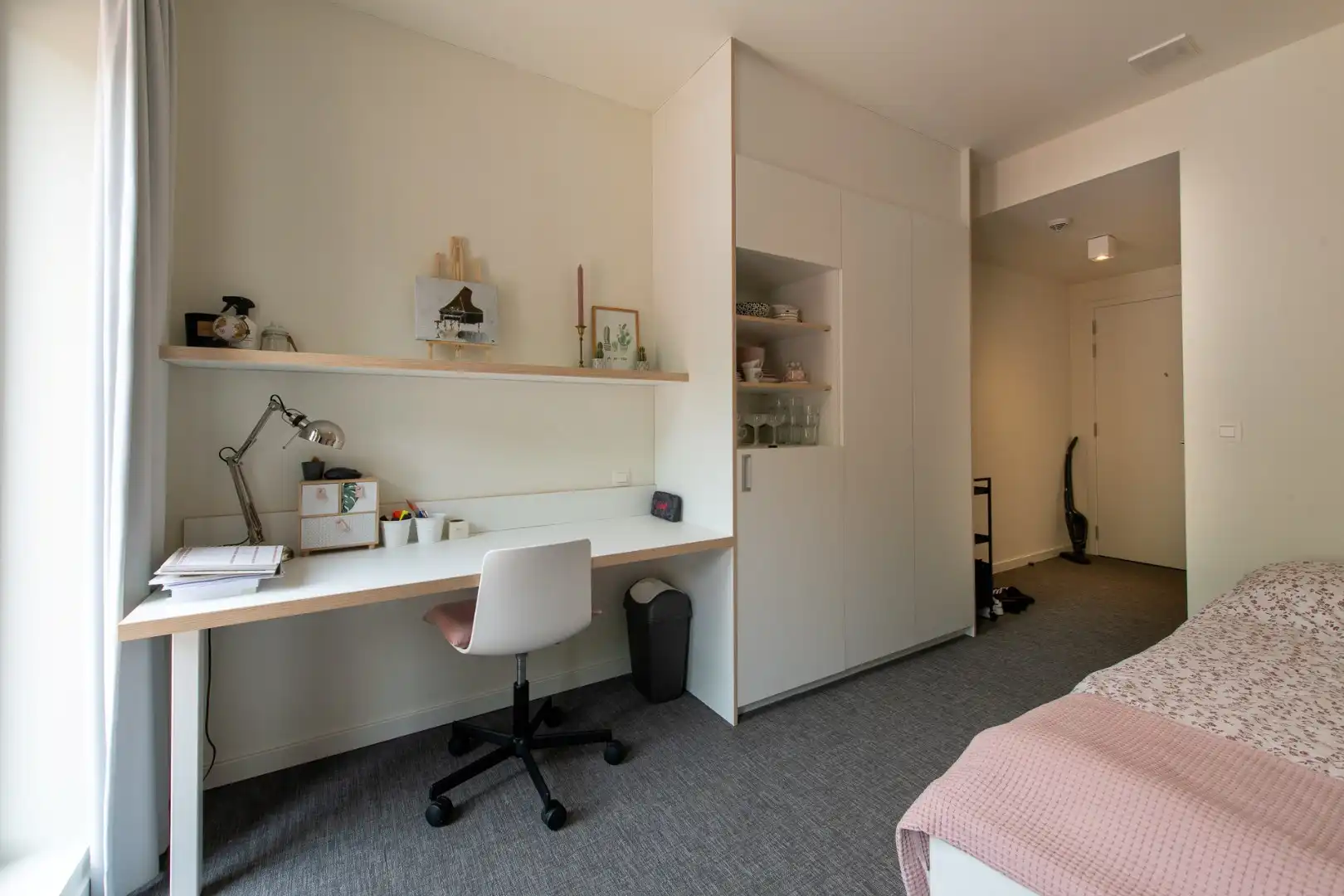 Instapklare en energiezuinige studentenkamer met privébadkamer in hartje Leuven foto 4