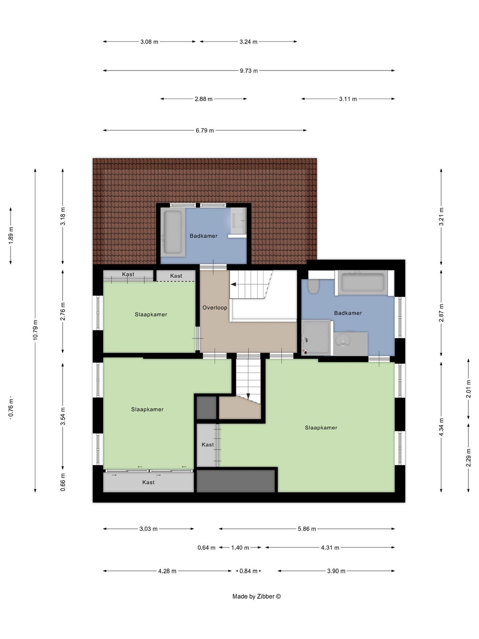 Exclusieve villa (5 slpks) met praktijk mogelijkheden in Sint-Genesius-Rode foto 17