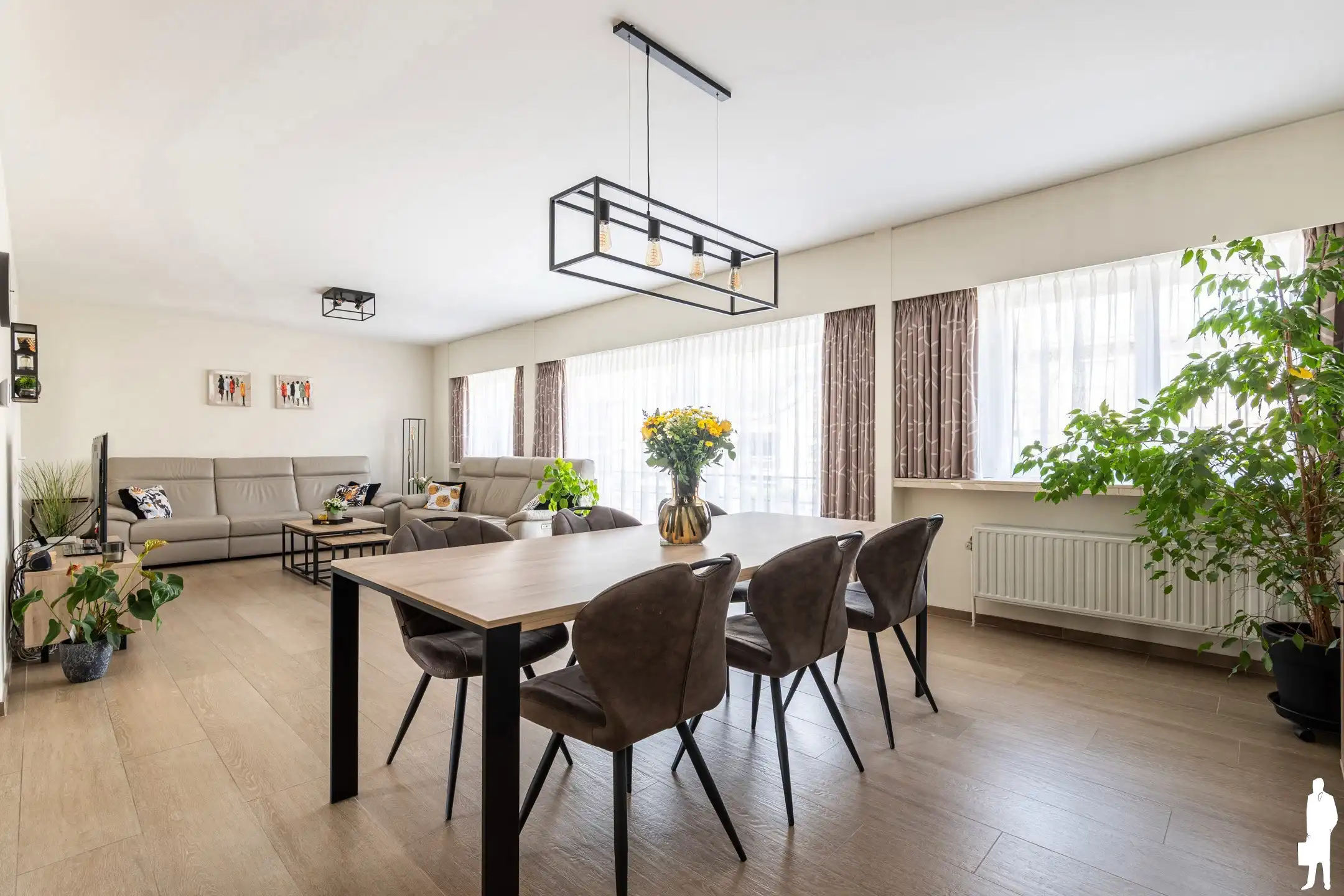 Ruim duplex app met 5 slpks, terras + privatieve tuin foto 4