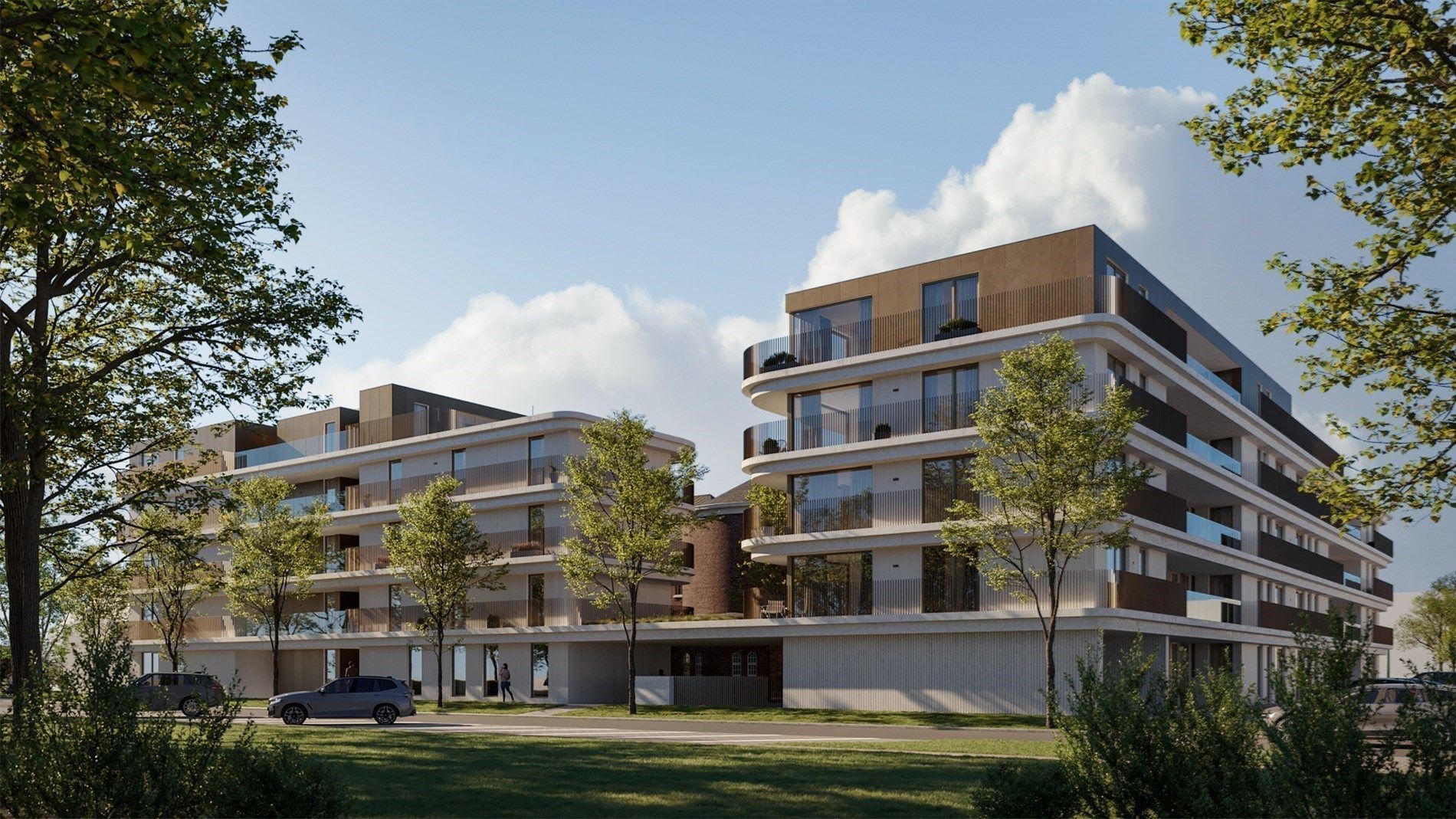 Nieuwbouwappartement met 2 slaapkamers en ruim terras in hartje Leopoldsburg foto 1