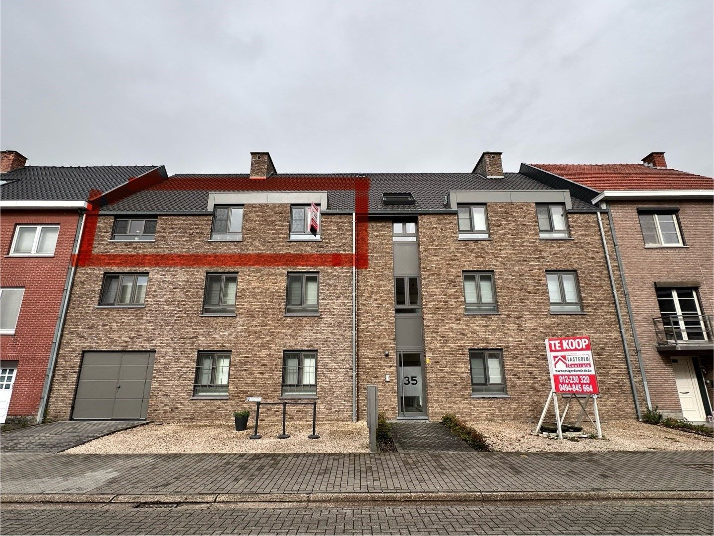 Ruim appartement met 3 slaapkamers, garage en energielabel A in Tongeren, bouwjaar 2015 foto 1