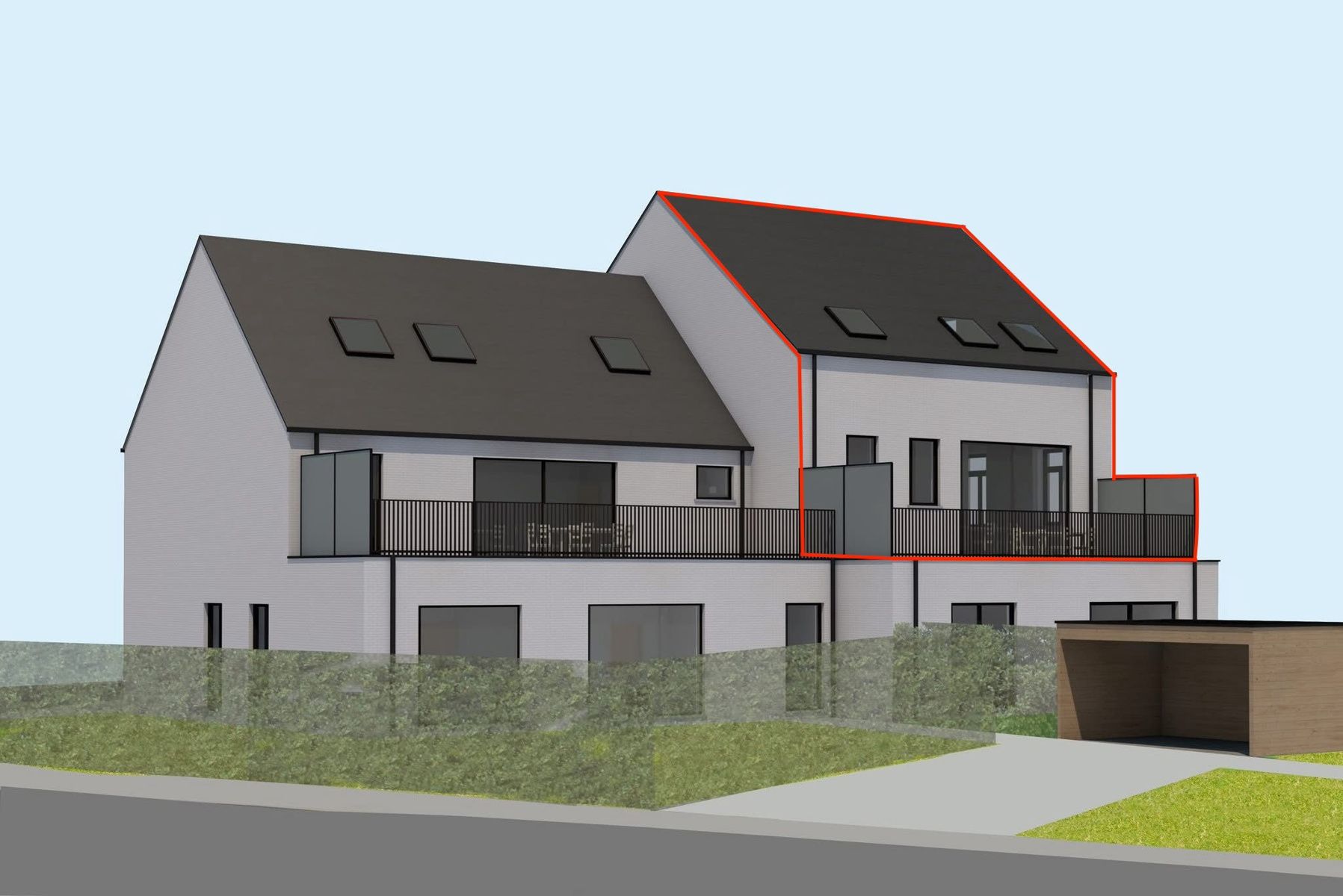 Uniek appartement met 3 slaapkamers-terras & berging. foto 2