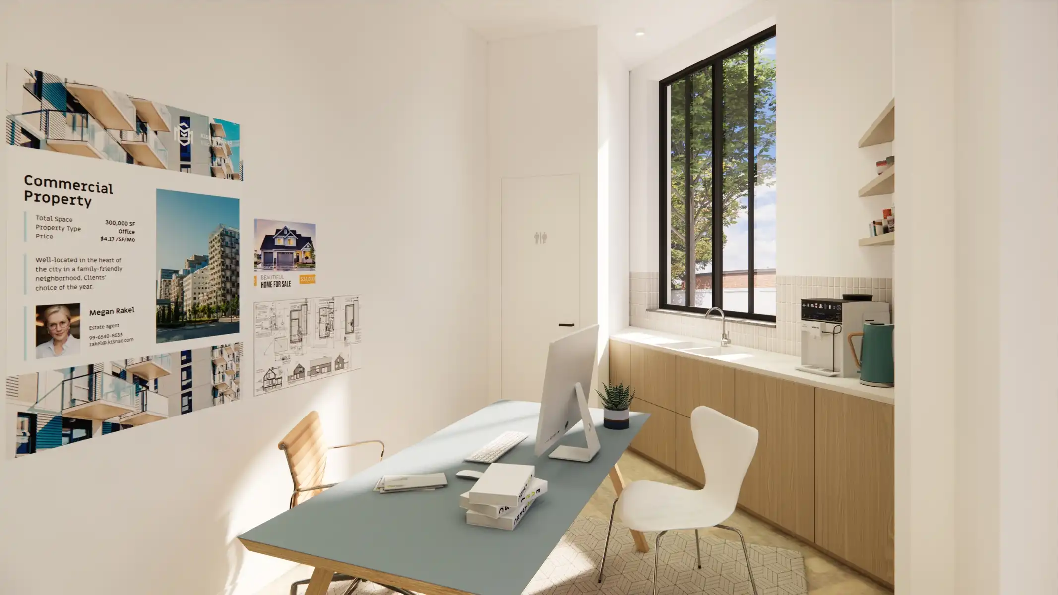 Gerenoveerde kantoorruimte in hoekpand  foto 2