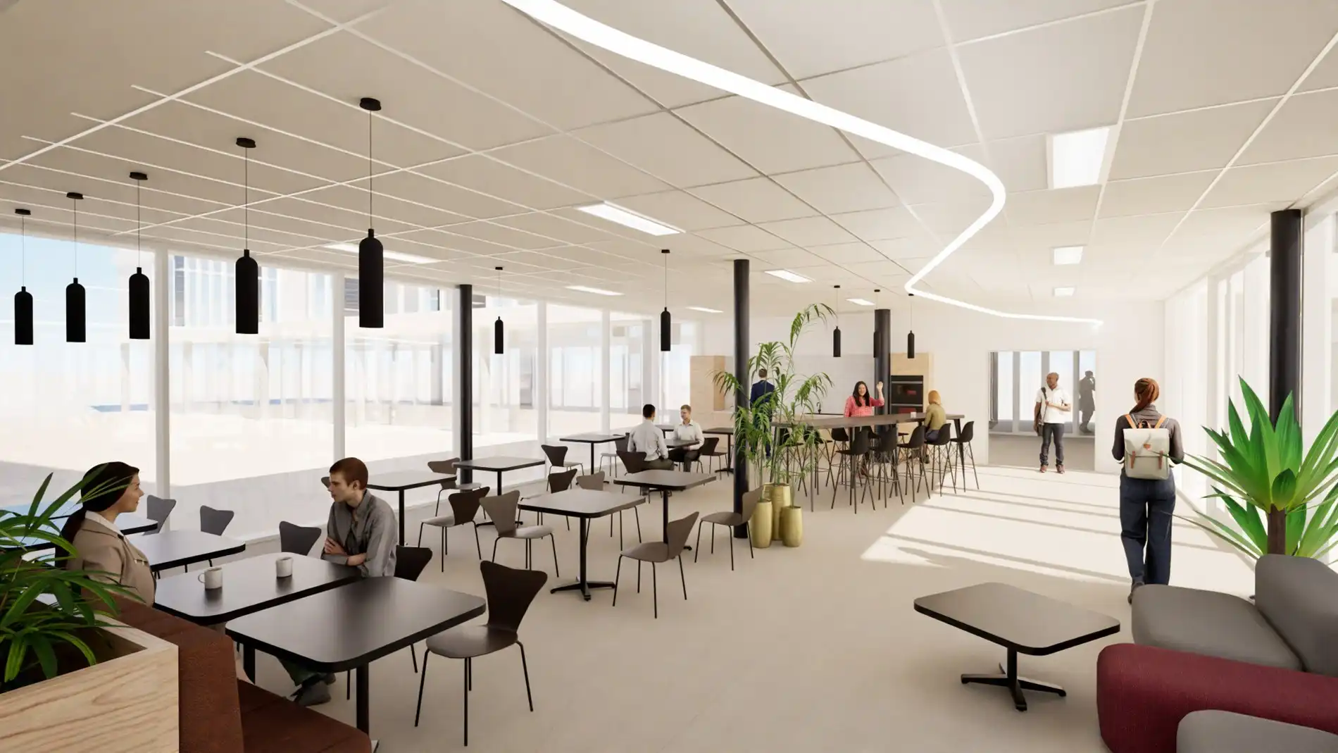 Luxueuze kantoren te huur in Antwerp Ring Center in Borgerhout foto 2