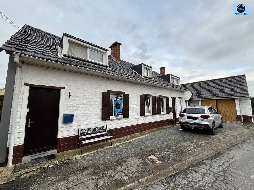 Hoofdfoto van de publicatie: AUTHENTIEKE HOEVE MET 3 KAMERS EN TUIN