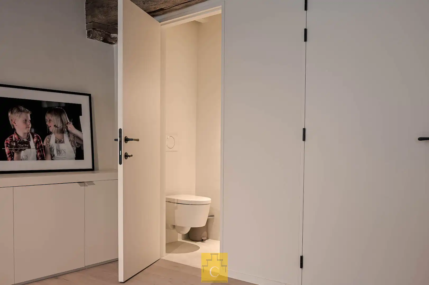 exclusief trapgevelhuis met lift en terras en tuin aan de rei nabij Sint-Jakobskerk en palend aan het Sebrechtspark foto 48