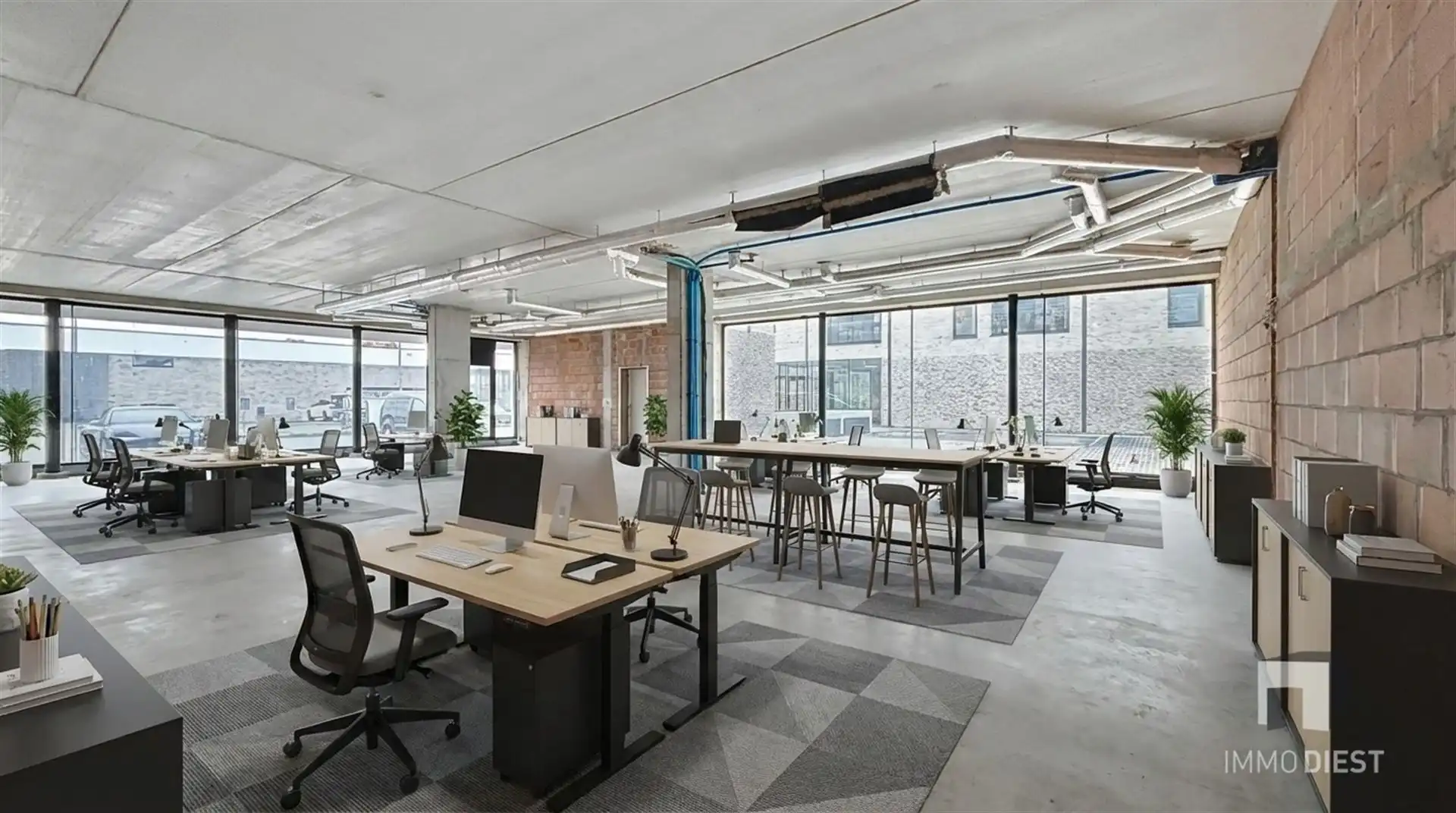 Commercieel Gebouw van 250m2 op toplocatie met parking! foto 13