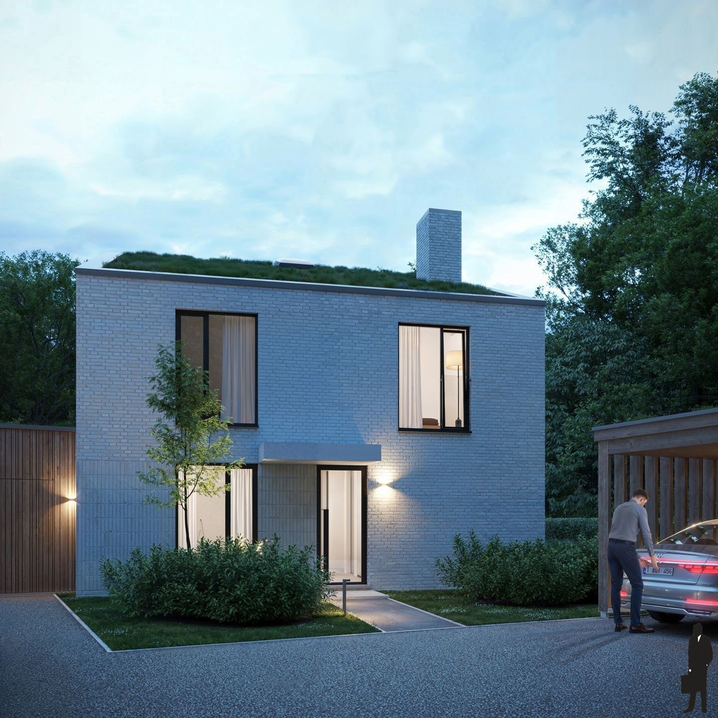 Een vrijstaande nieuwbouwwoning op ca. 801 m² grond foto 6