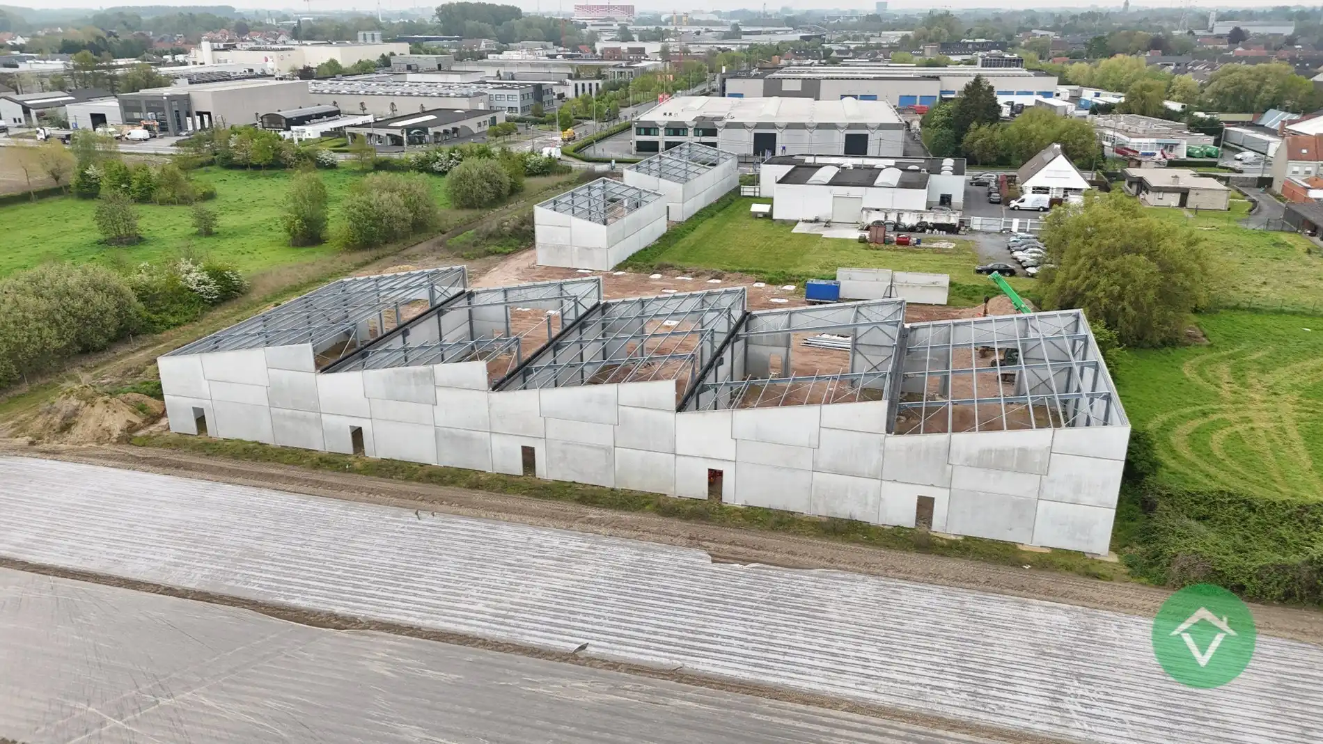 Loods F te koop – 321,60 m² KMO-zone Ardopoort te Roeselare foto 2