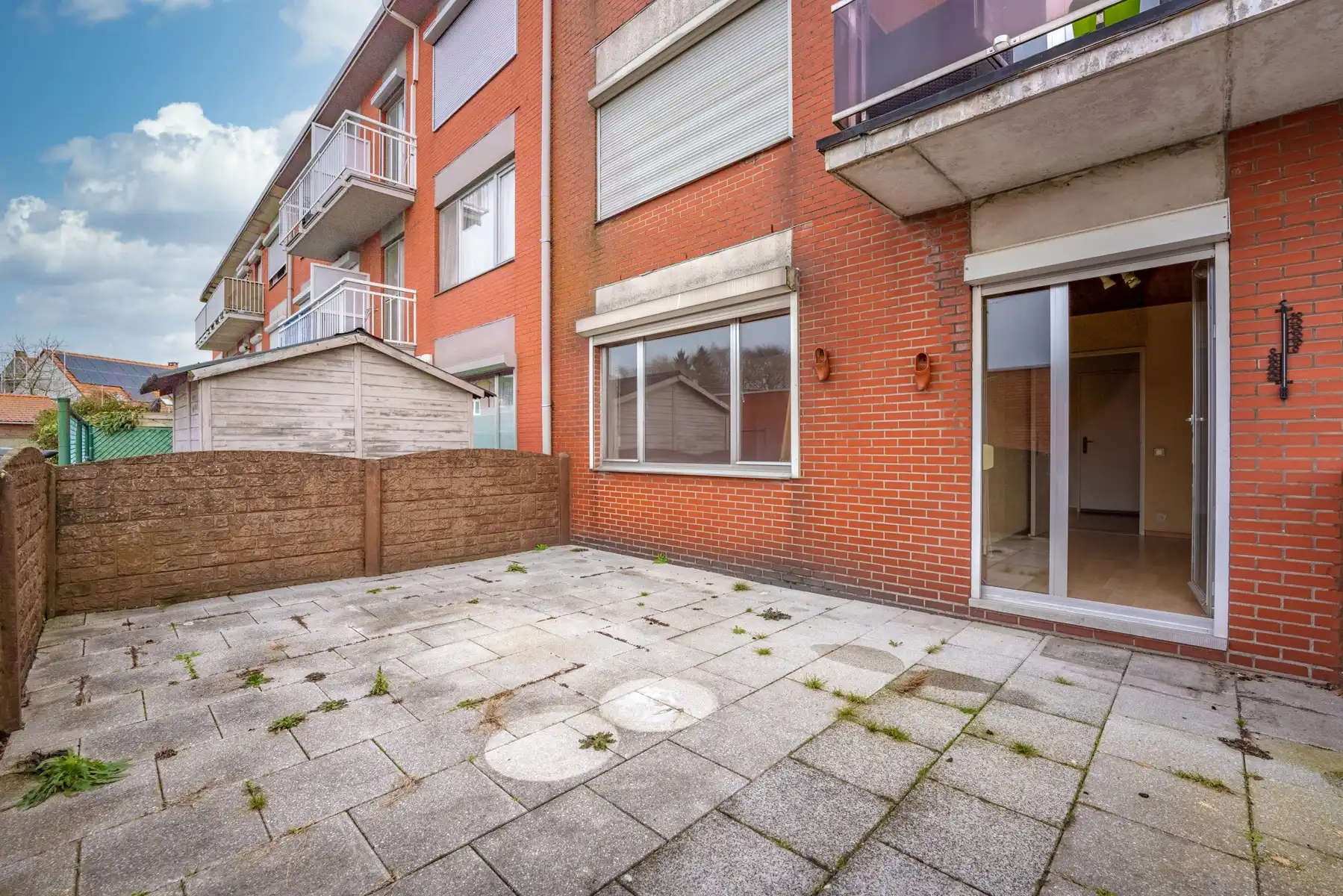 Gelijkvloers appartement met 2 slaapkamers, tuin/terras en garagebox! foto 12