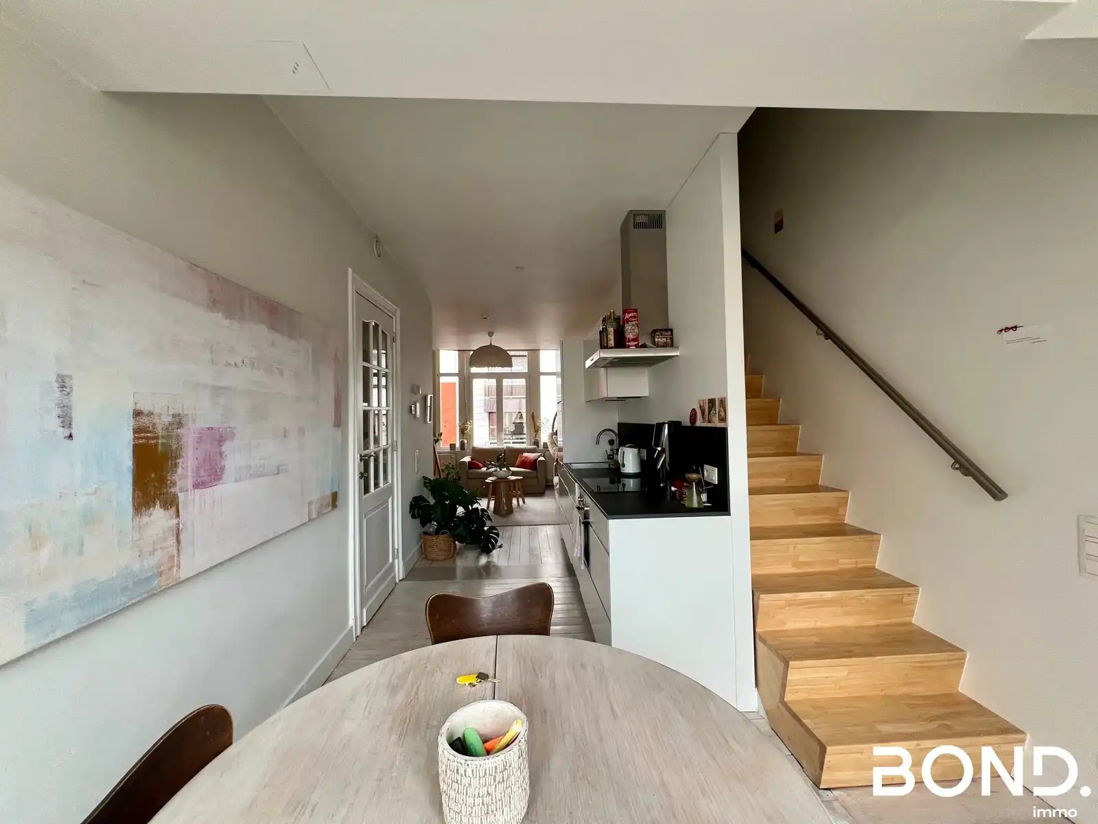 Gerenoveerd duplexappartement met tuin in centrum Leuven foto 6