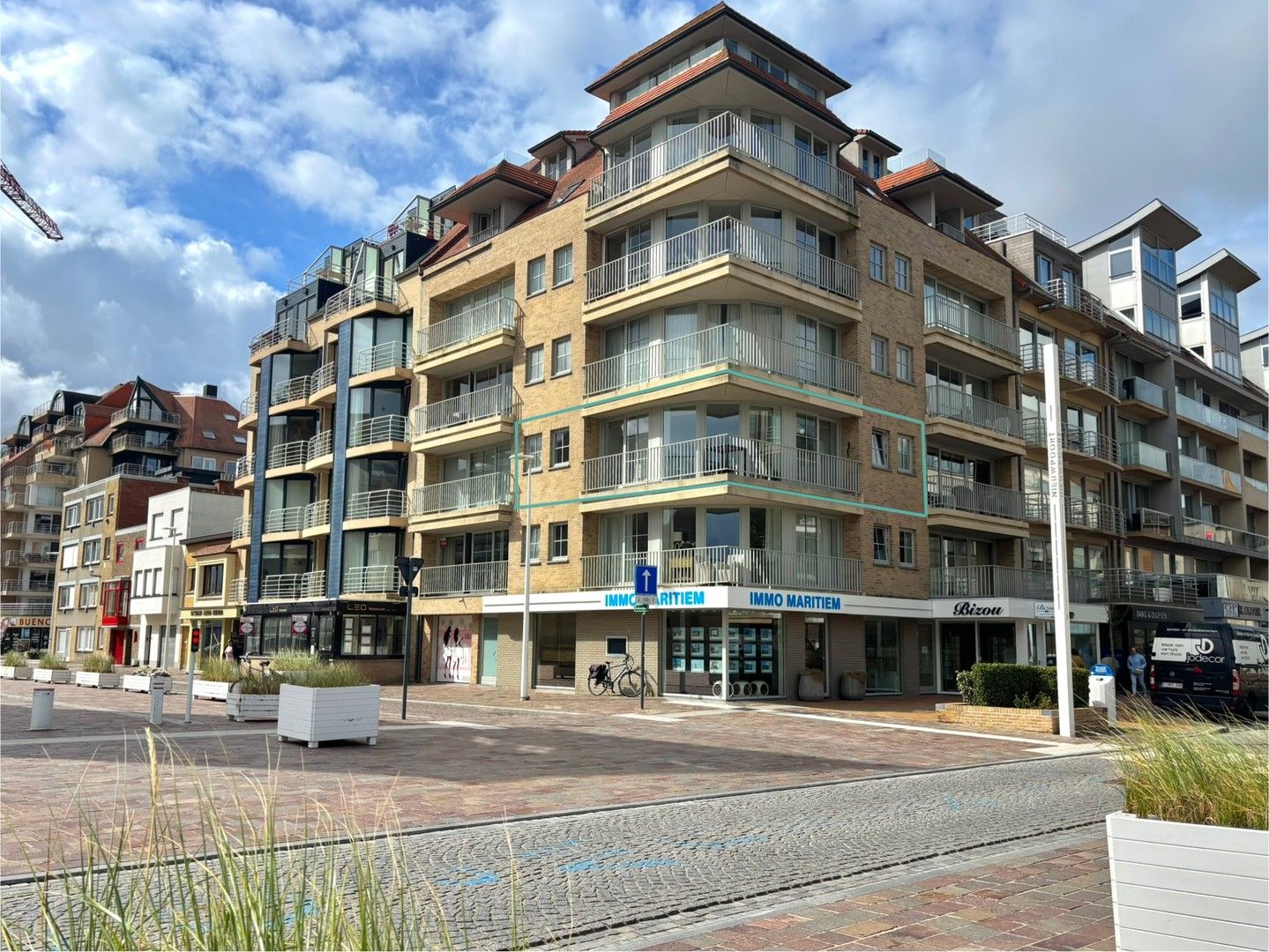 Te huur op jaarbasis:  Hoekappartement met 2 slaapkamers foto 14