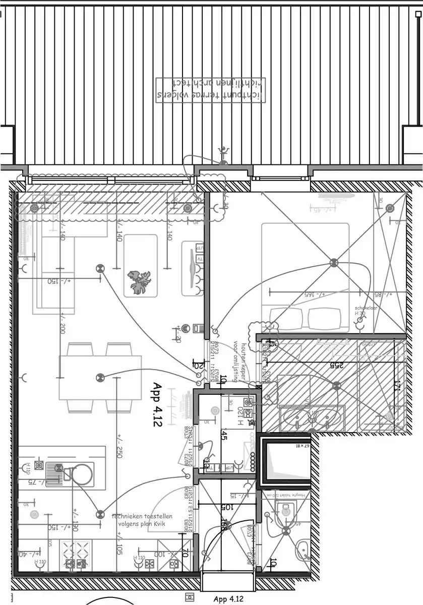 Gezellig 1slpk app. met prachtig terras en zicht op park  foto 11