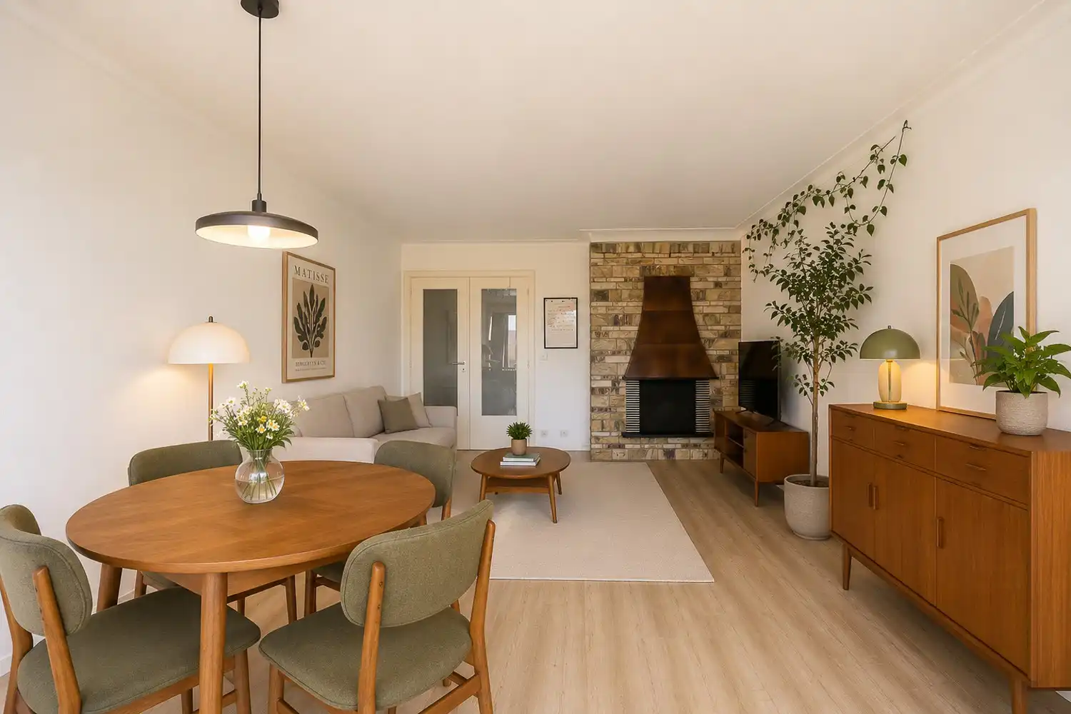 Appartement met 2 slaapkamers en 2 terrassen foto 2