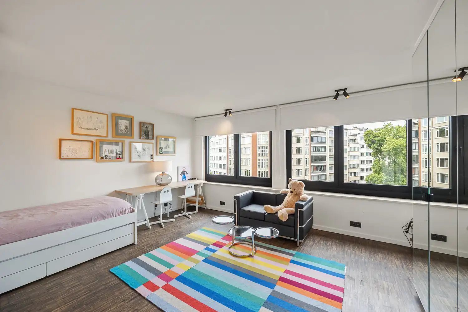 Luxueus en energiezuinig hoekappartement (260m²) op de 6de verdieping met prachtig uitzicht op het Stadspark foto 24