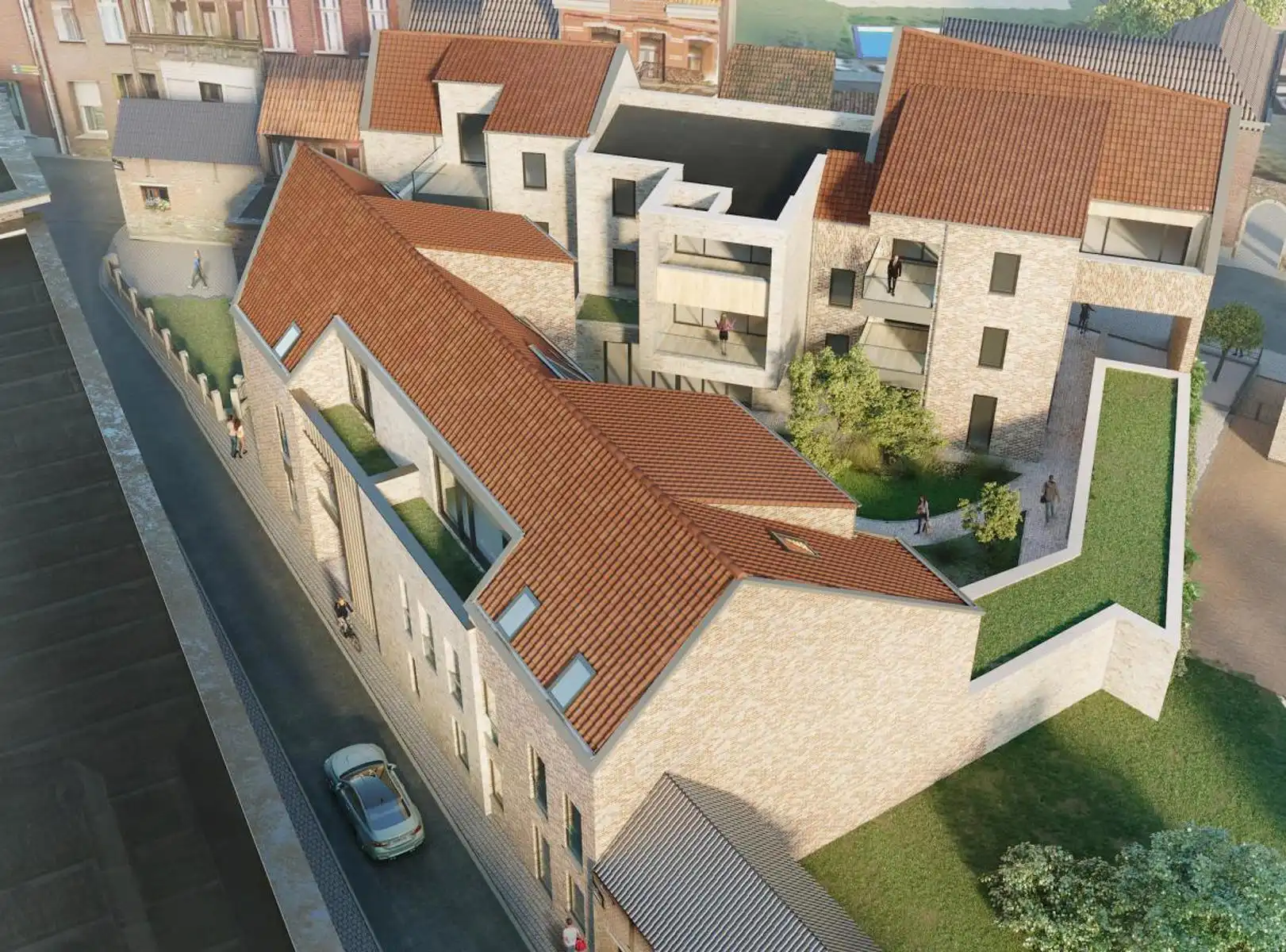 Ondergrondse staanplaats in het hart van Zoutleeuw! foto 6