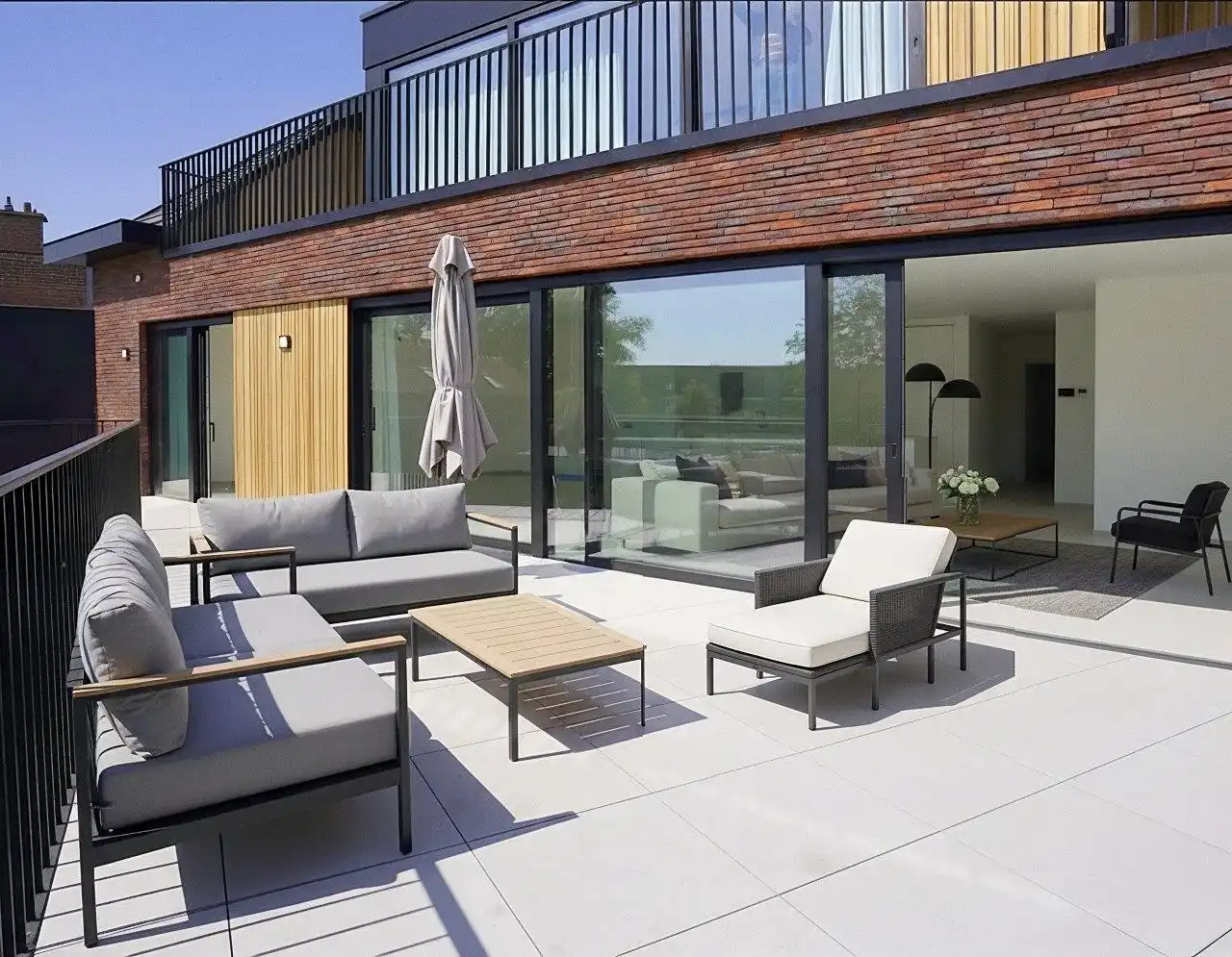 Nieuwbouwappartement te koop in Marke met 2 slaapkamers, zeer ruim terras van 50m² en een ruime woonoppervlakte foto 20