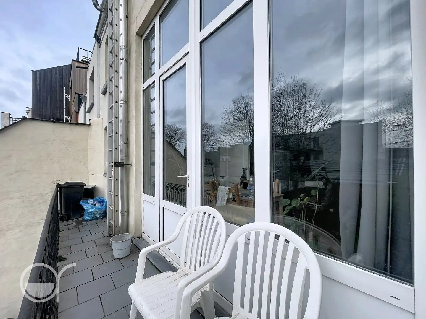 Ongemeubelde studio met tuin, omgeving Citadelpark foto 5