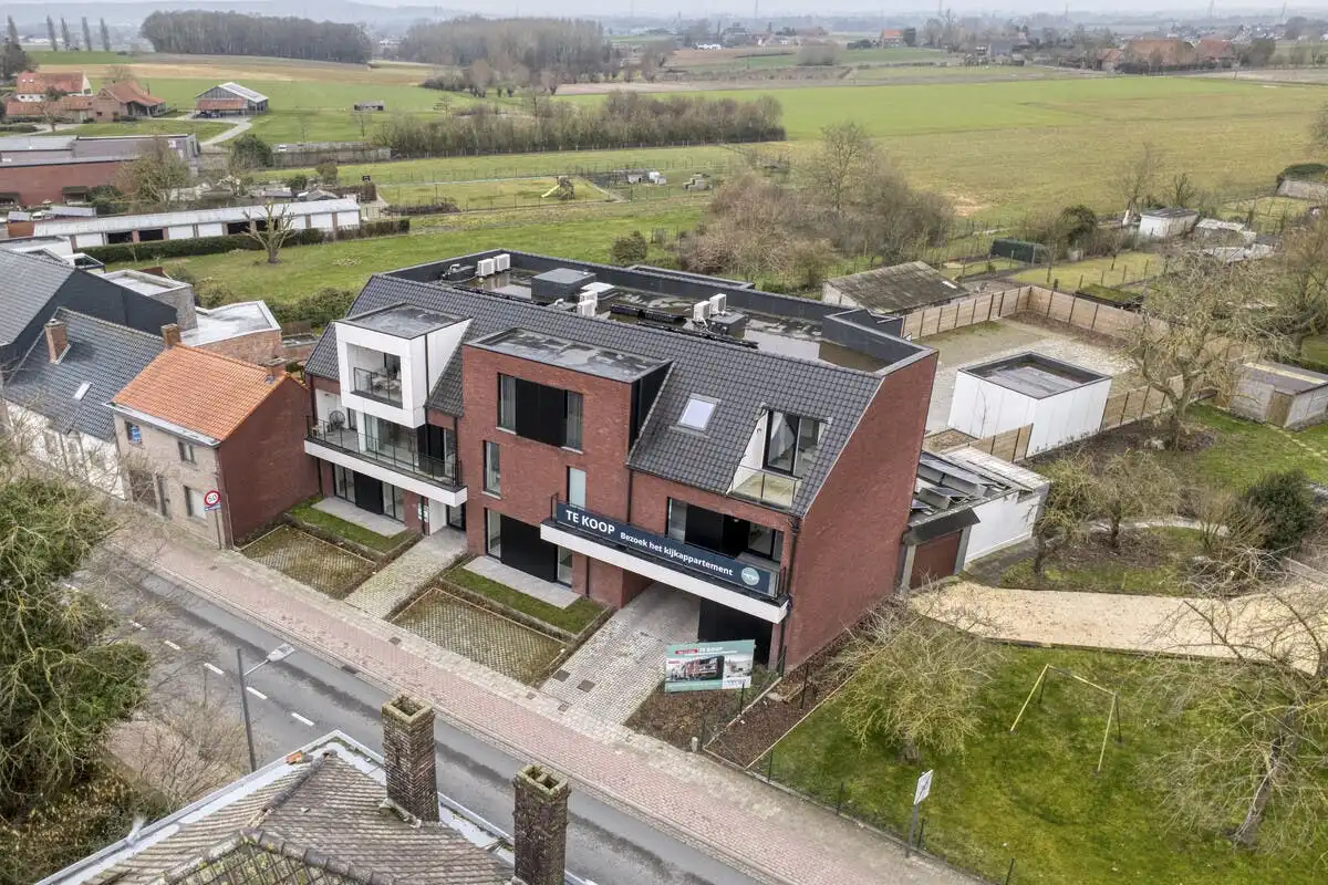 Gelijkvloers nieuwbouwappartement te koop in Anzegem foto 14