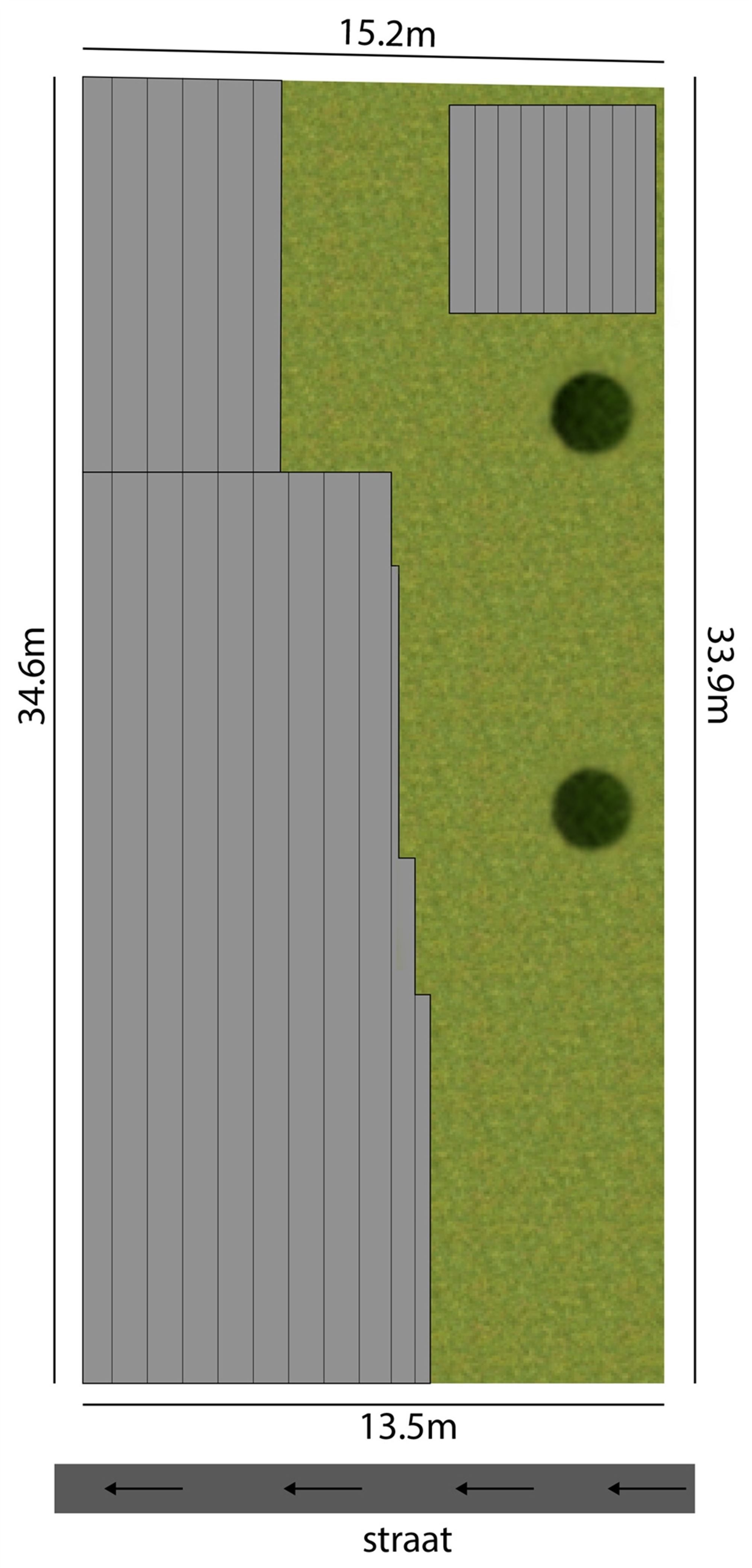 RUIM HANDELSPAND MET GOEDE VISIBILITEIT IN KOERSEL CENTRUM foto 16