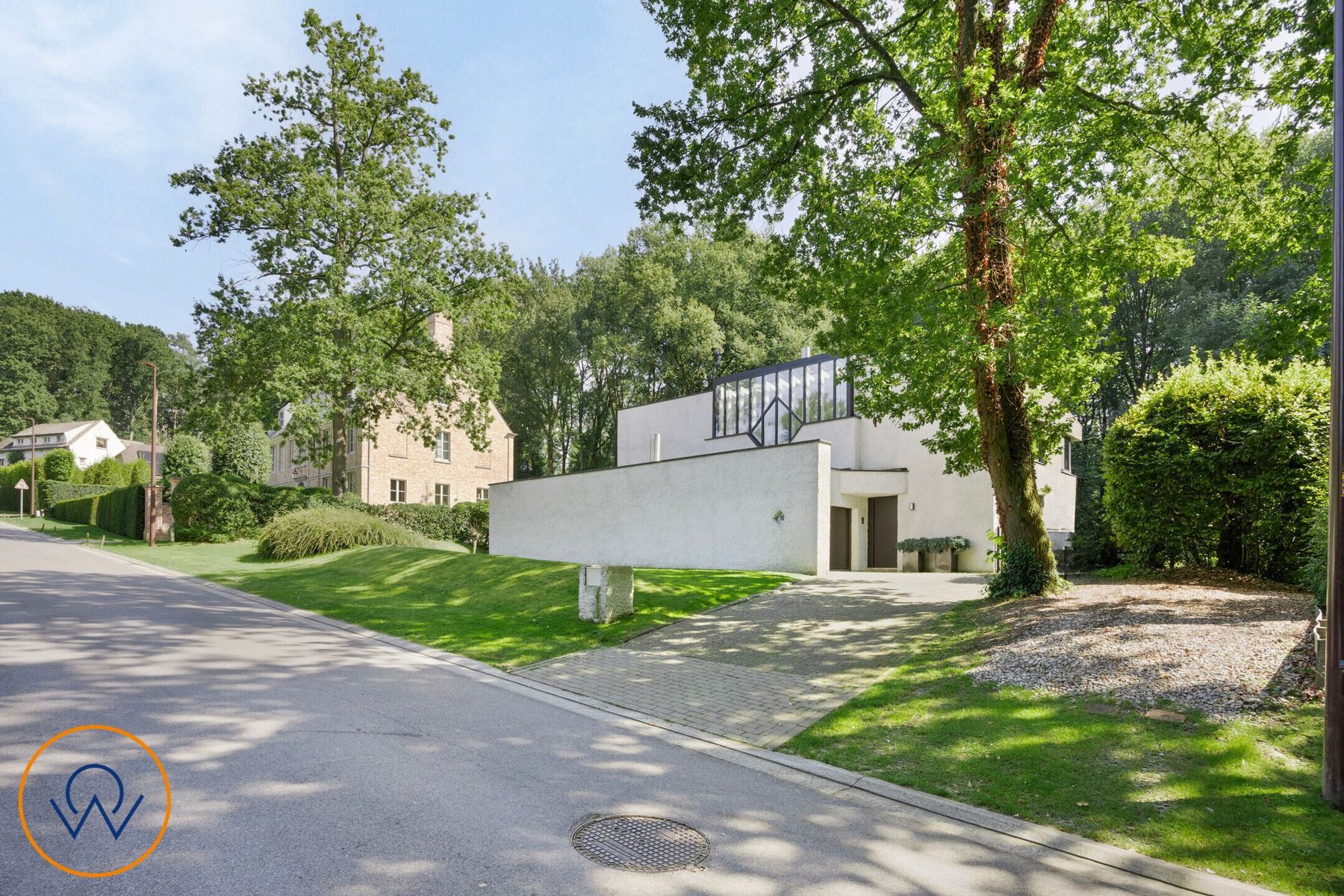 Prachtige architecten villa in bosrijke omgeving te Dworp foto 23