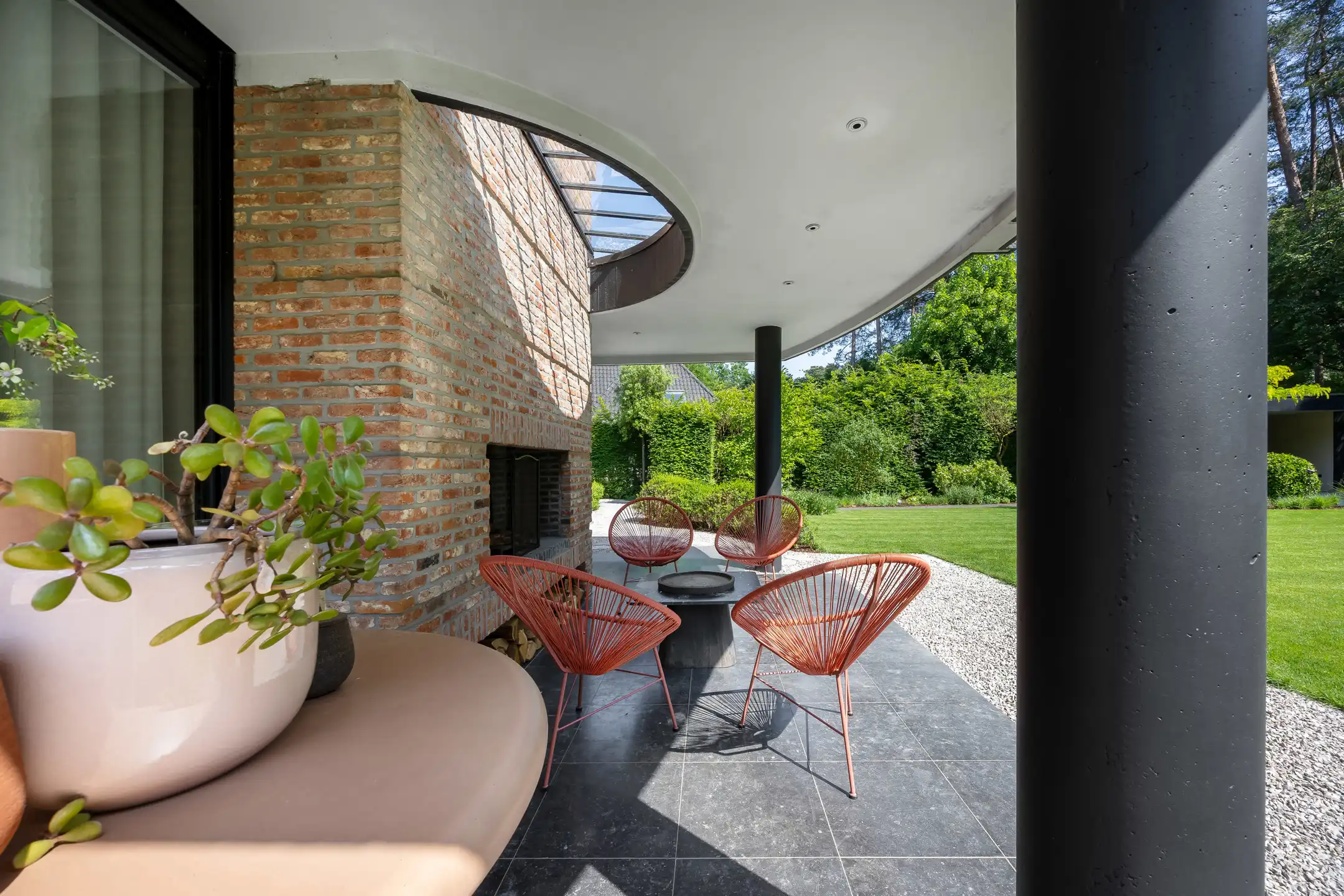 Architectenvilla met zwembad en ZW tuin in Hof Ter Linden foto 20