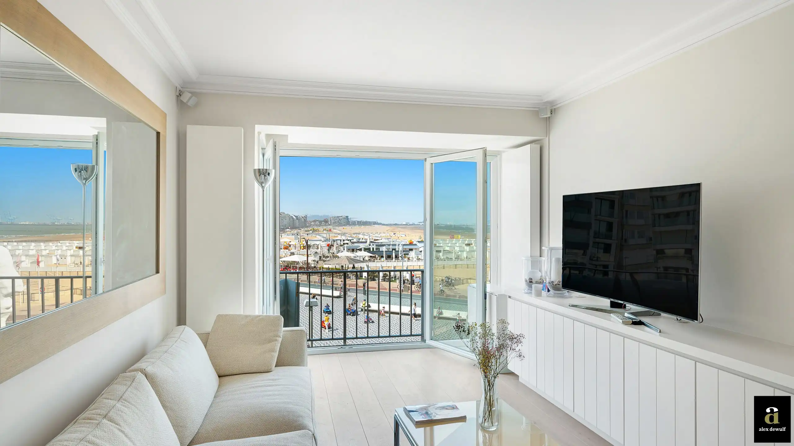 Zonnig appartement met prachtig zeezicht, gelegen aan het Rubensplein. foto 8