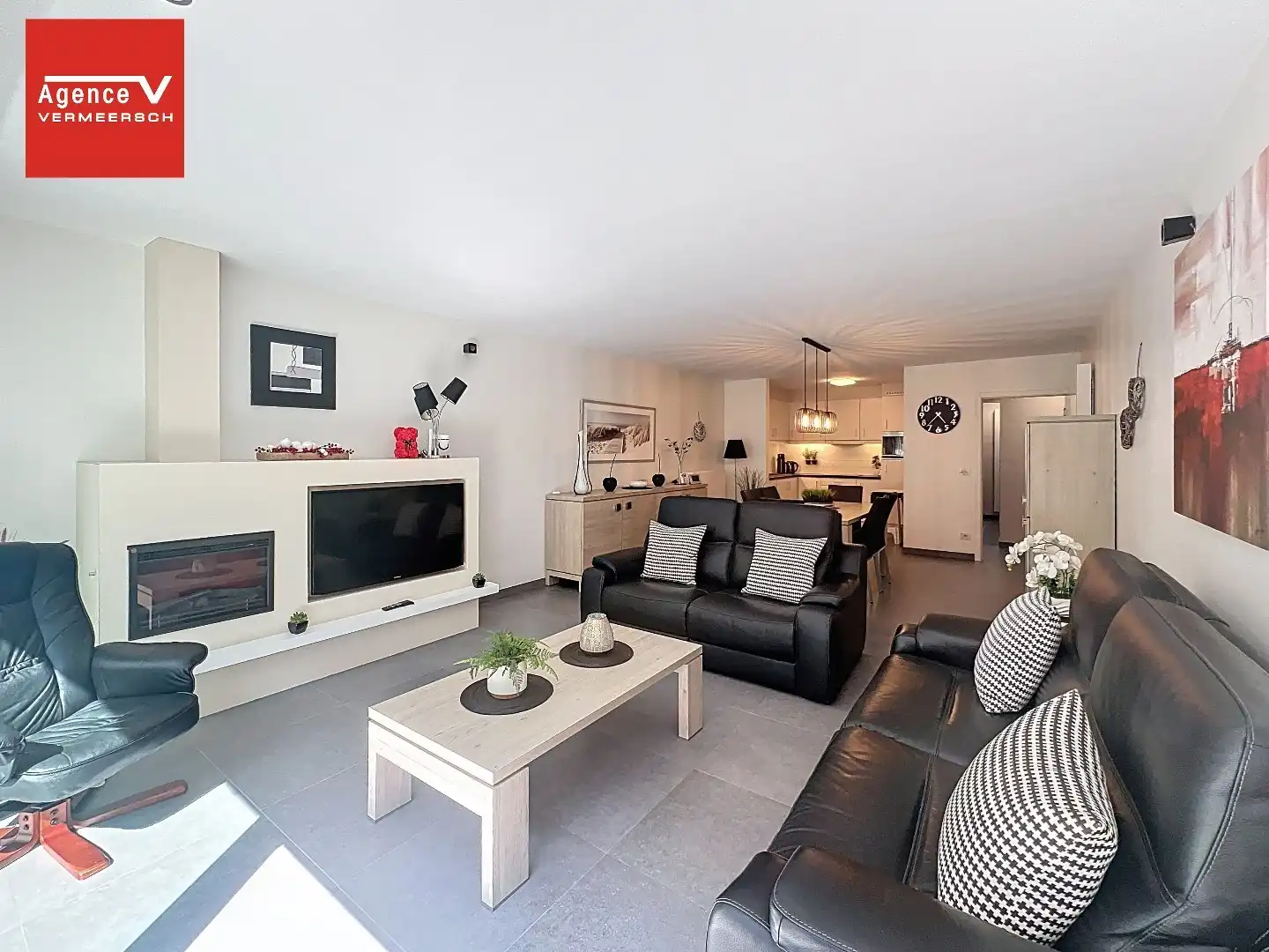 Prachtig  3-slkr appartement met ongezien terras(53m²) nabij Leopoldpark.  foto 6