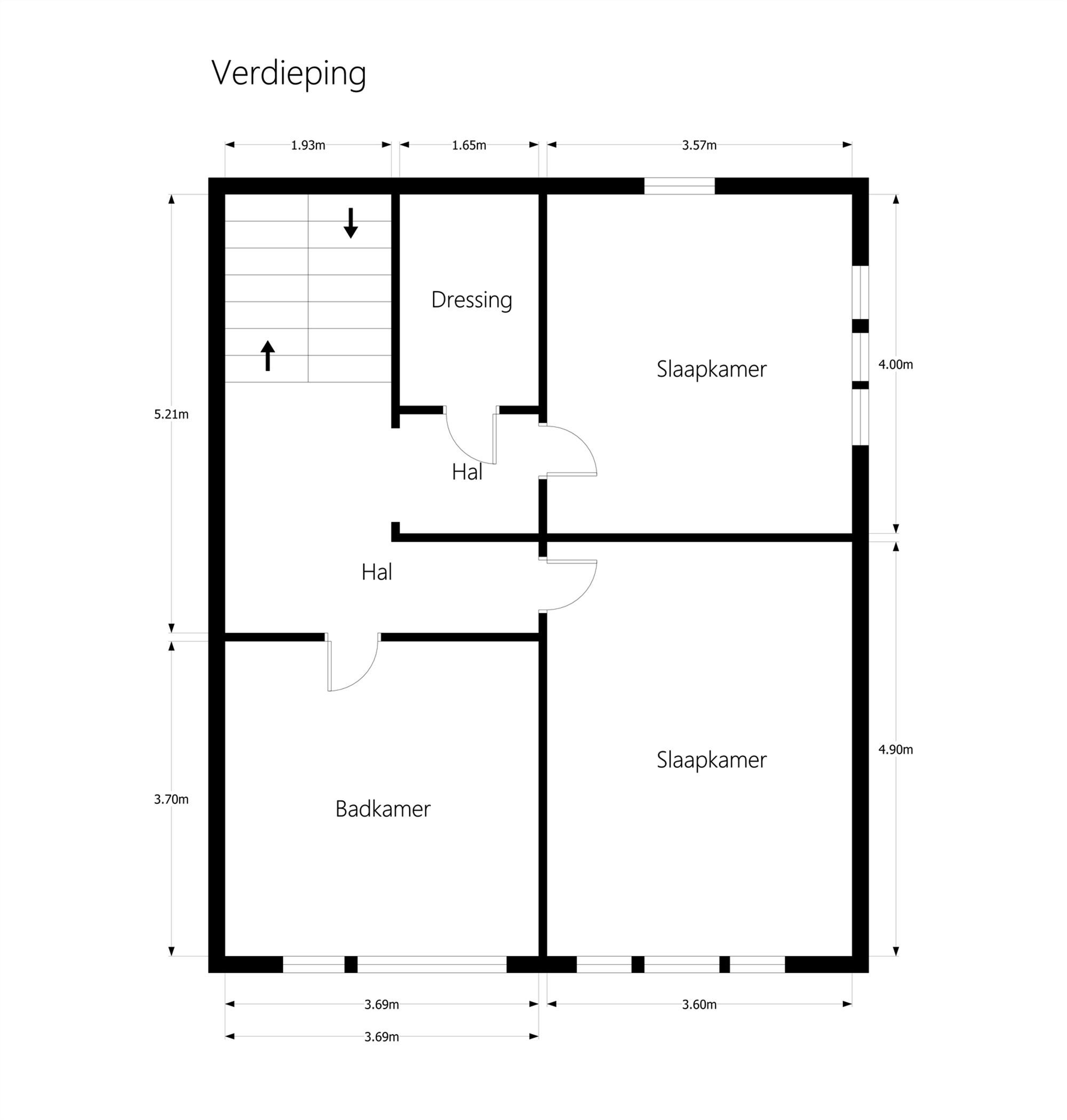 ZEER GOED GELEGEN, RUIME WONING  MET PRAKTIJKRUIMTE EN MOGELIJKHEID TOT 4 SLAAPKAMERS TE ZONHOVEN foto 30